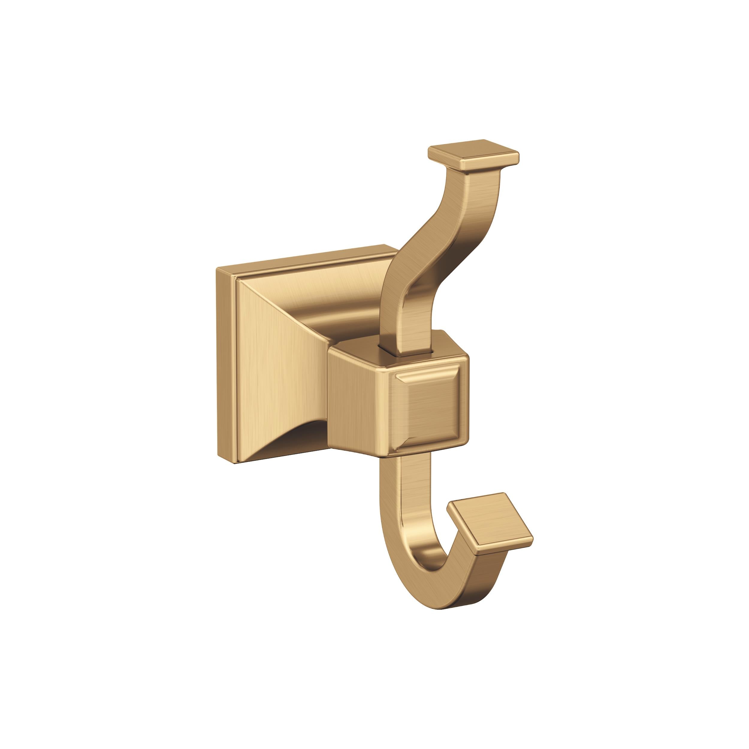 Mulholland Champagne Bronze Double Prong Robe Hook