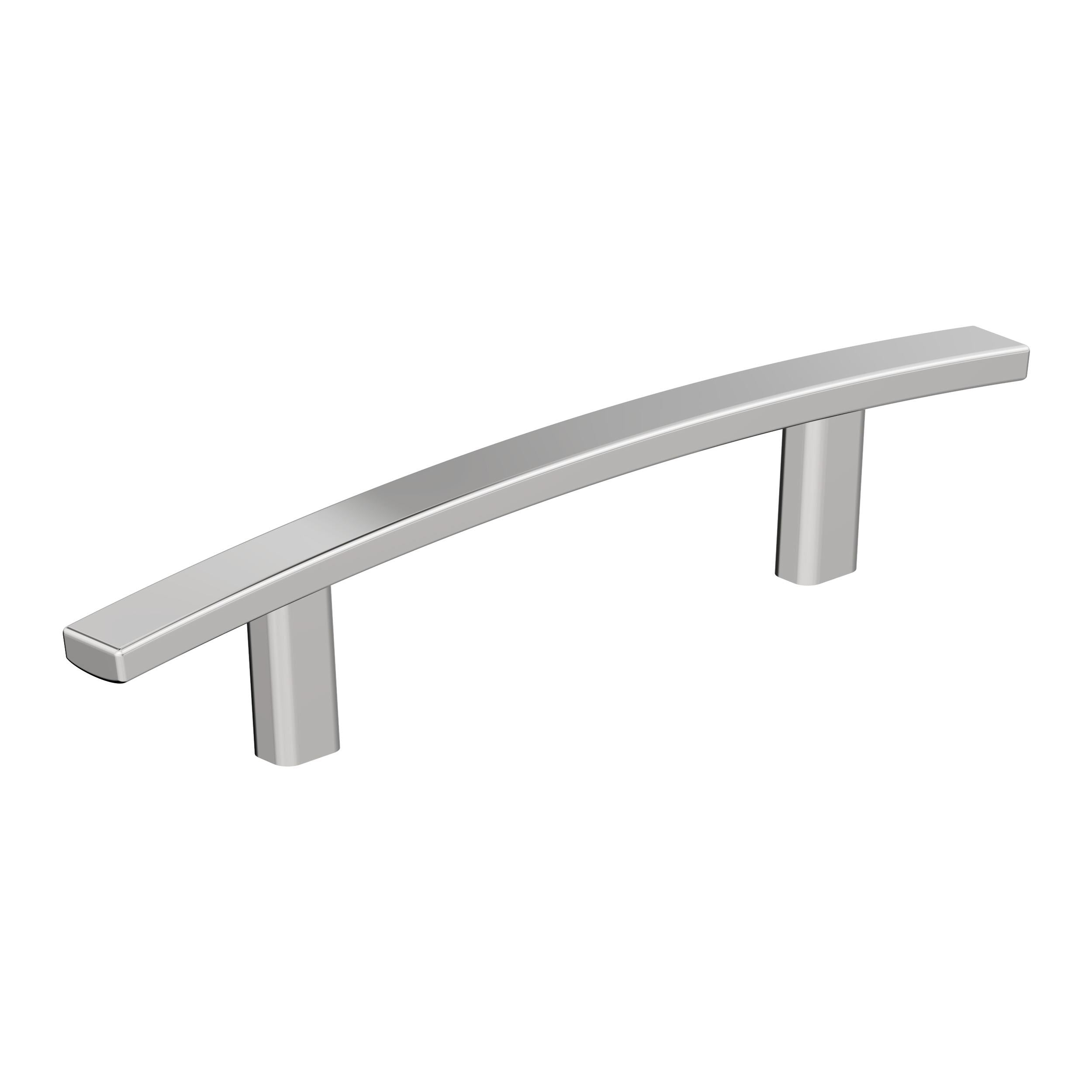 Cyprus 3-3/4 inch (96mm) Center-to-Center Polished Chrome Cabinet Pull