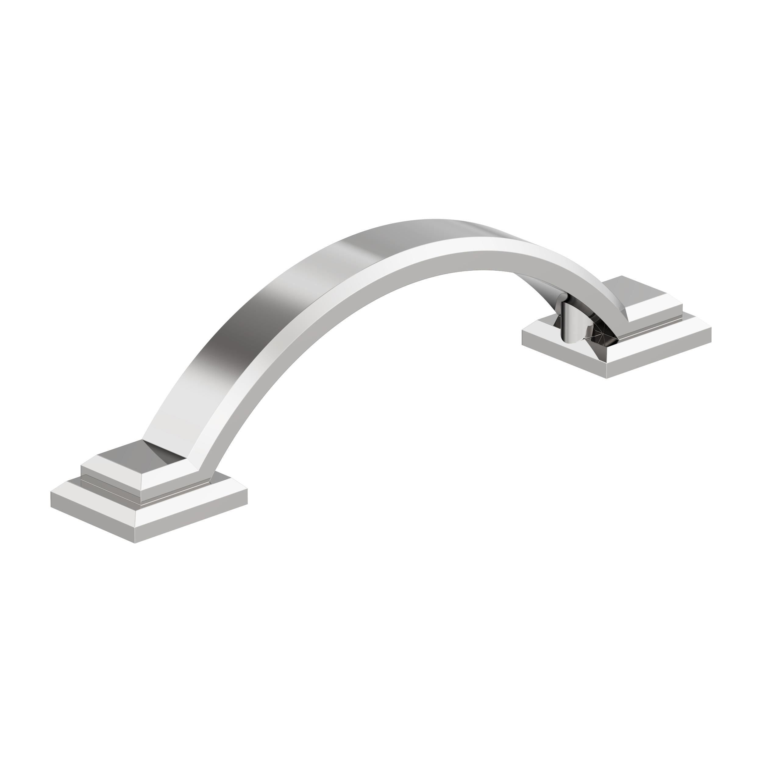 Sheffield 3 inch (76mm) Center-to-Center Polished Chrome Cabinet Pull