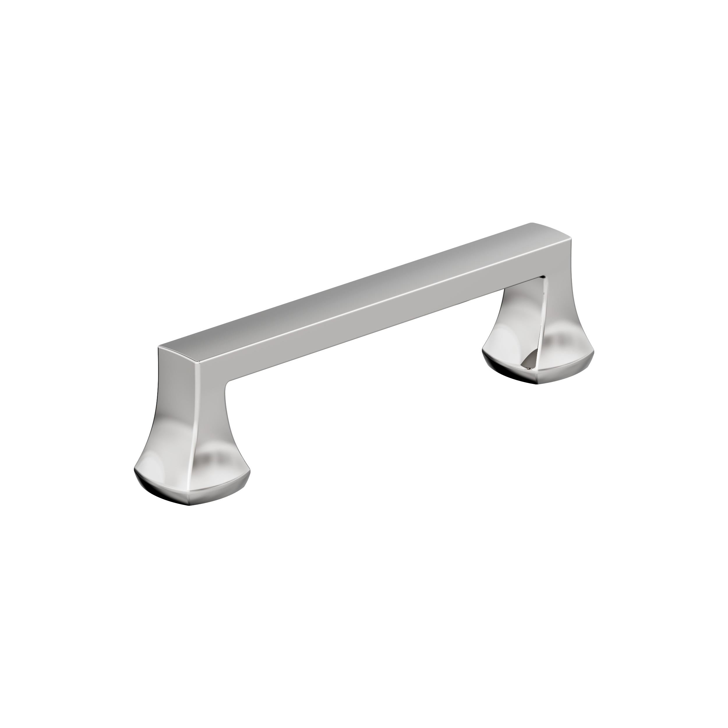 Hybridize 3-3/4 inch (96mm) Center-to-Center Polished Chrome Cabinet Pull