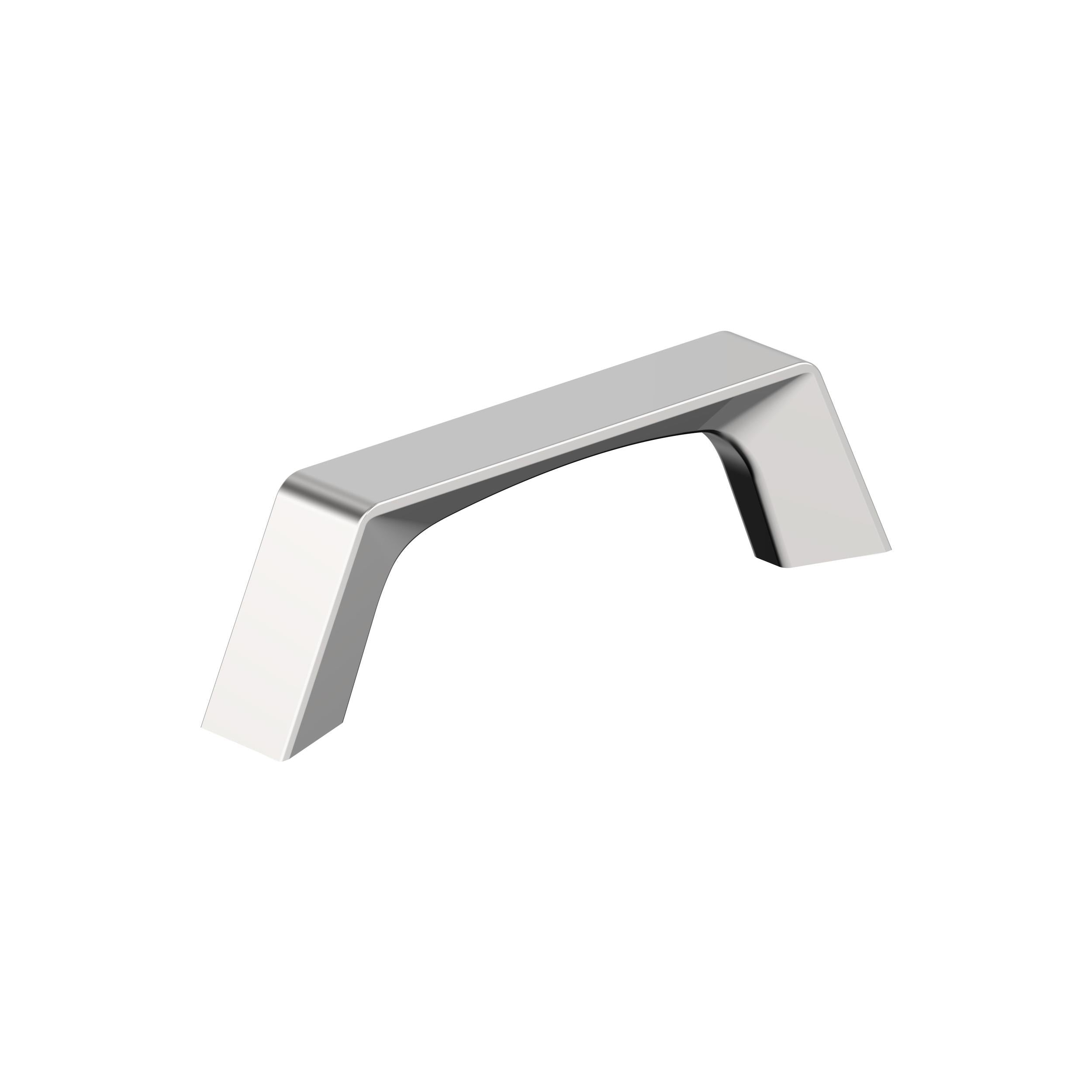 Evolve 3 inch (76mm) Center-to-Center Polished Chrome Cabinet Pull