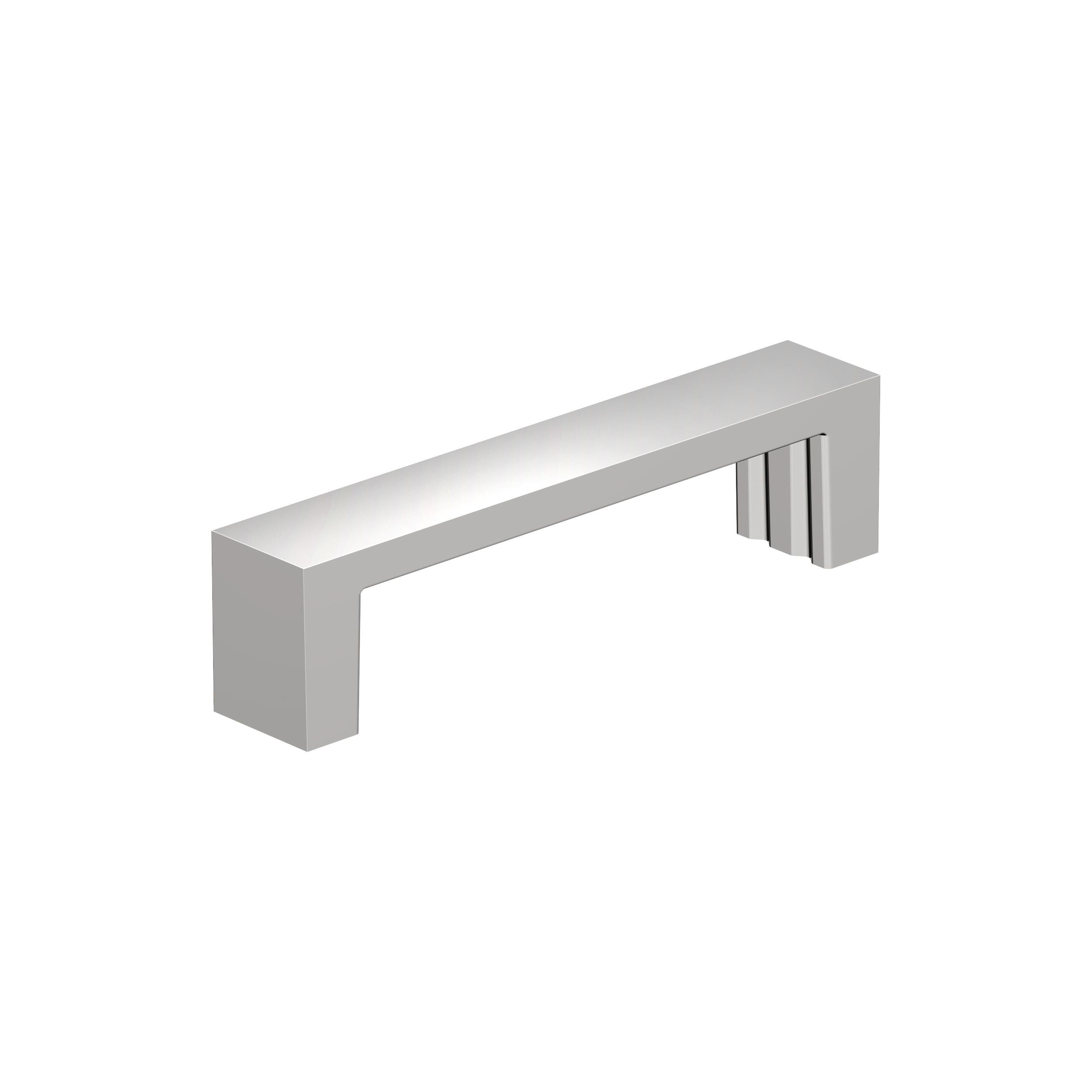 Augment 3-3/4 inch (96mm) Center-to-Center Polished Chrome Cabinet Pull