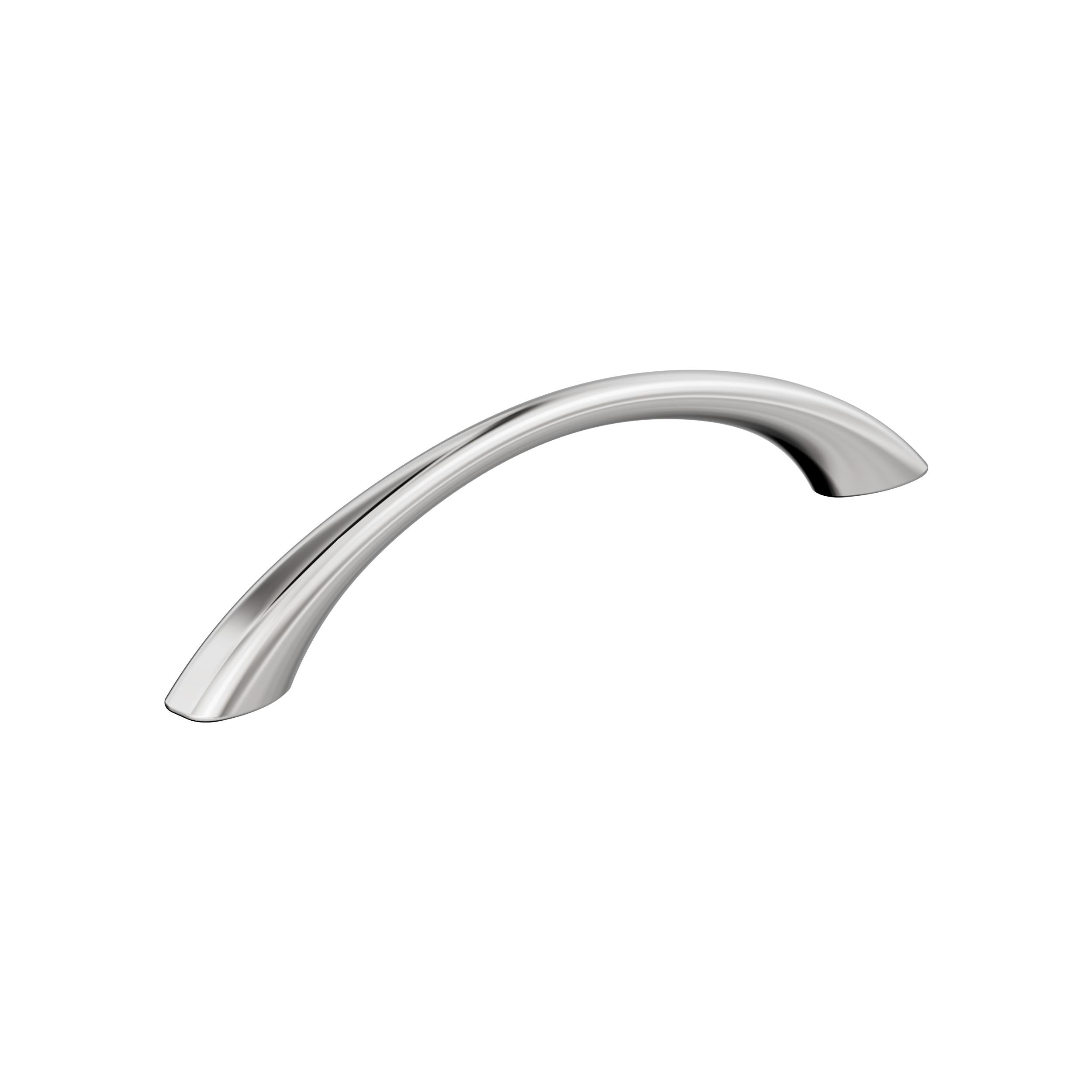 Vaile 5-1/16 inch (128mm) Center-to-Center Polished Chrome Cabinet Pull