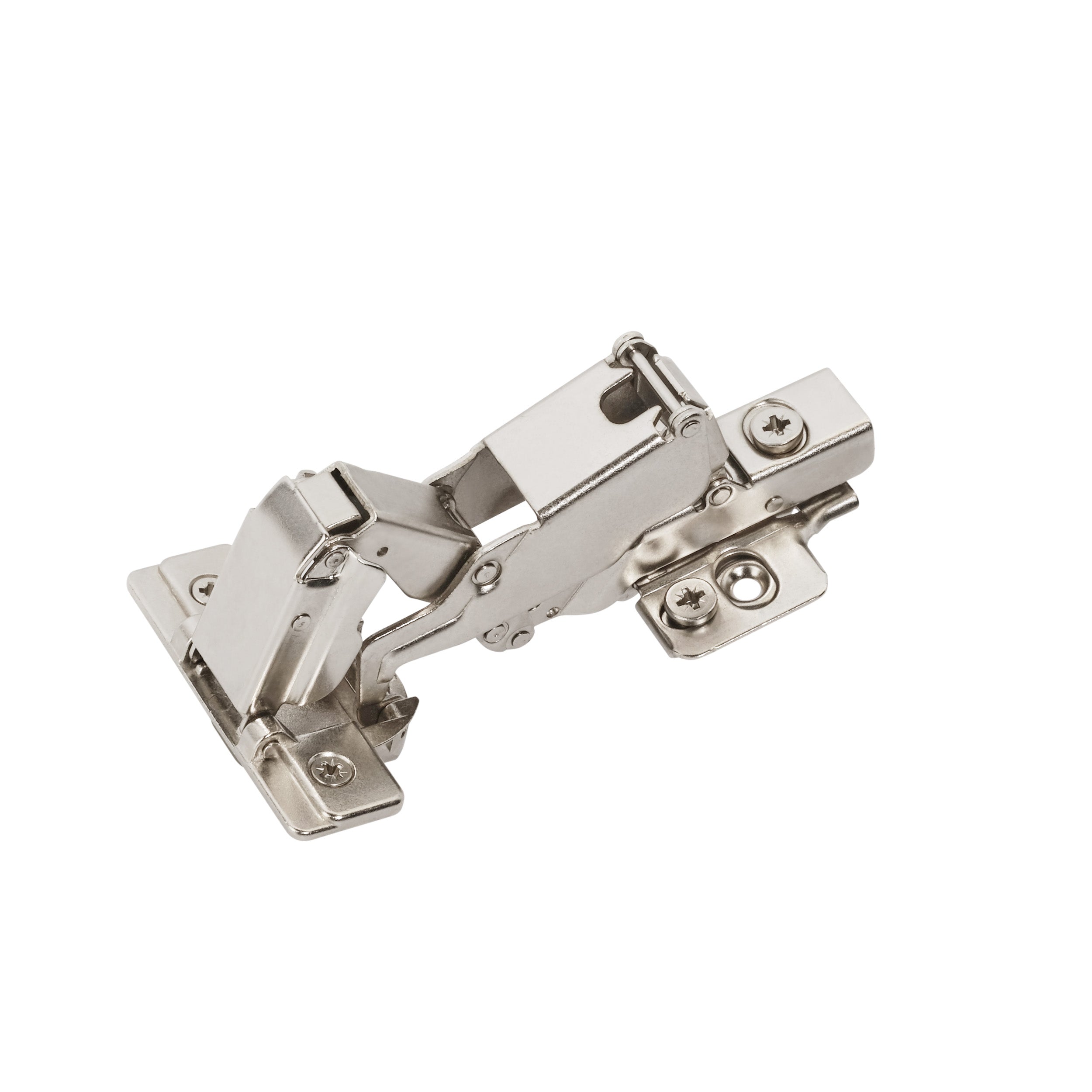 Full Overlay Frameless 165 Degree Lazy Susan Bi-Fold Door Self Close Concealed Cabinet Hinge - 1 Pair