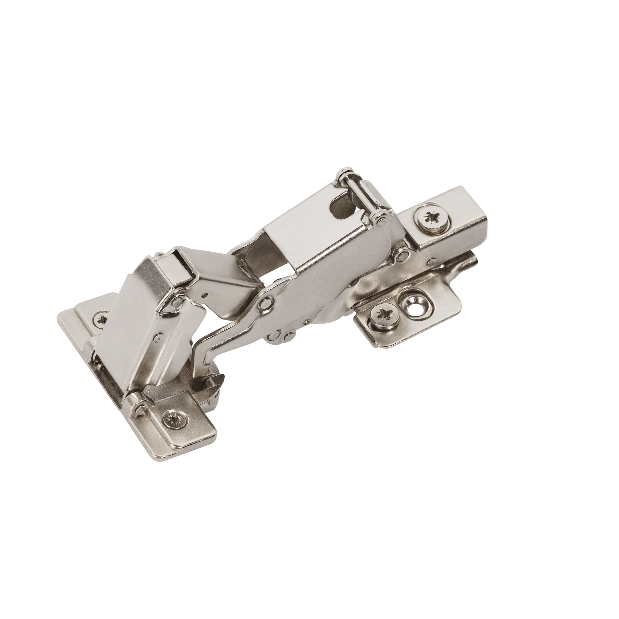 Full Overlay Frameless 165 Degree Lazy Susan Bi-Fold Door Soft Close Concealed Cabinet Hinge - 1 Pair