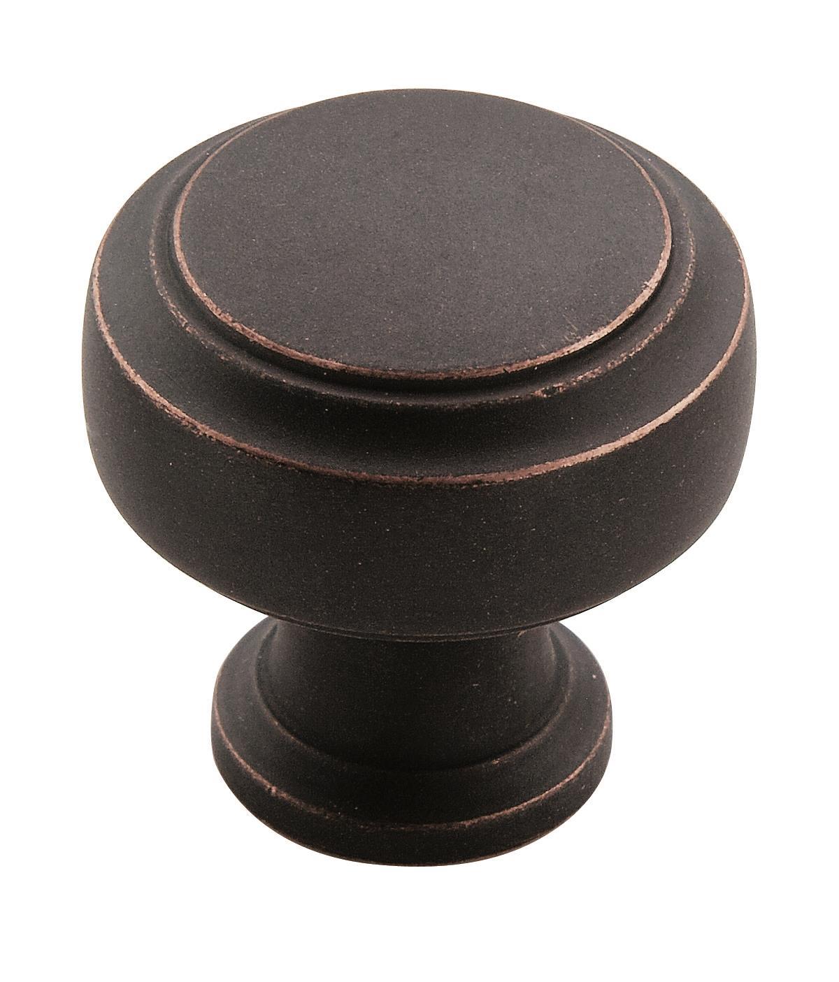 Highland Ridge 1-3/16 inch (30mm) Diameter Dark Oiled Bronze Cabinet Knob