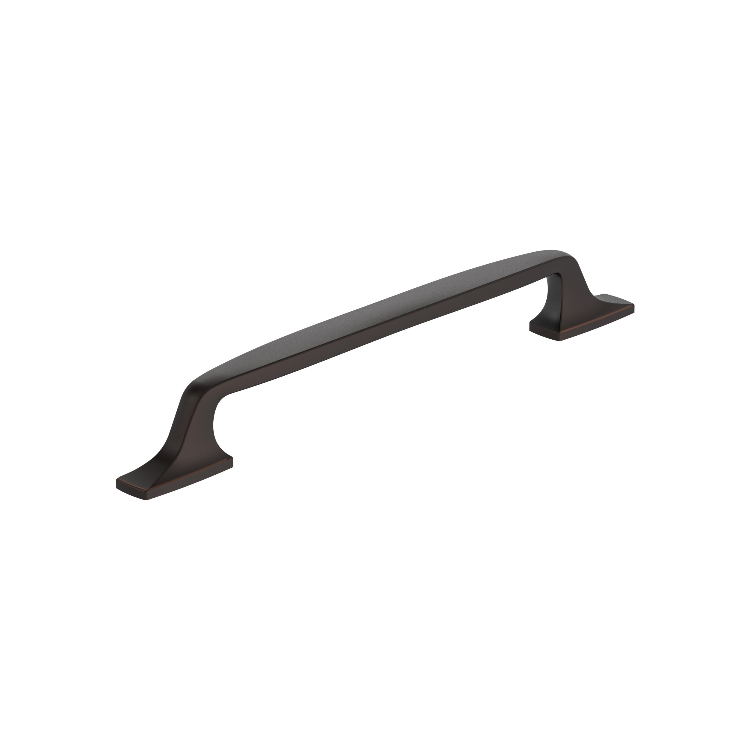 Highland Ridge 7-9/16 inch (192mm) Center-to-Center Dark Oiled Bronze Cabinet Pull