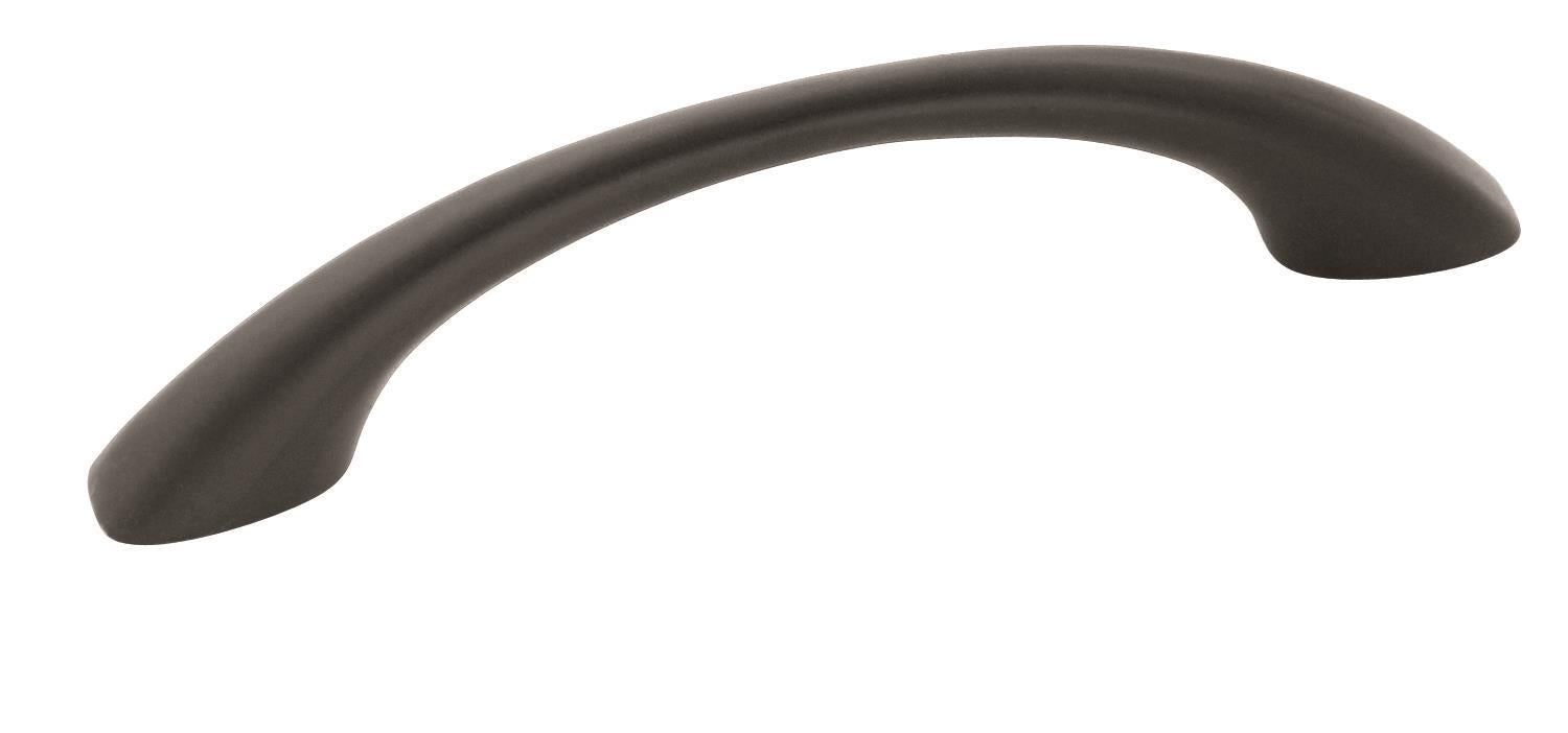 Vaile 3-3/4 inch (96mm) Center-to-Center Matte Black Cabinet Pull