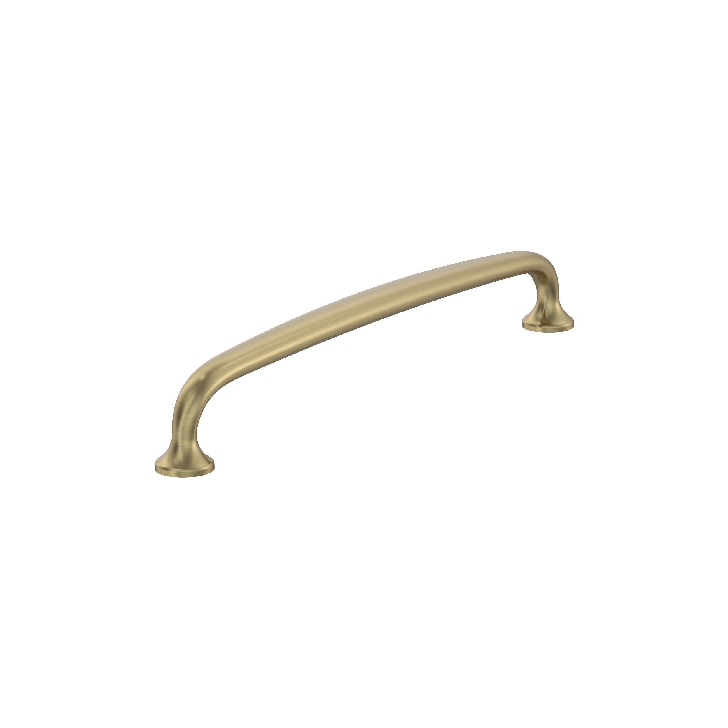 Renown 12 inch (305mm) Center-to-Center Golden Champagne Appliance Pull