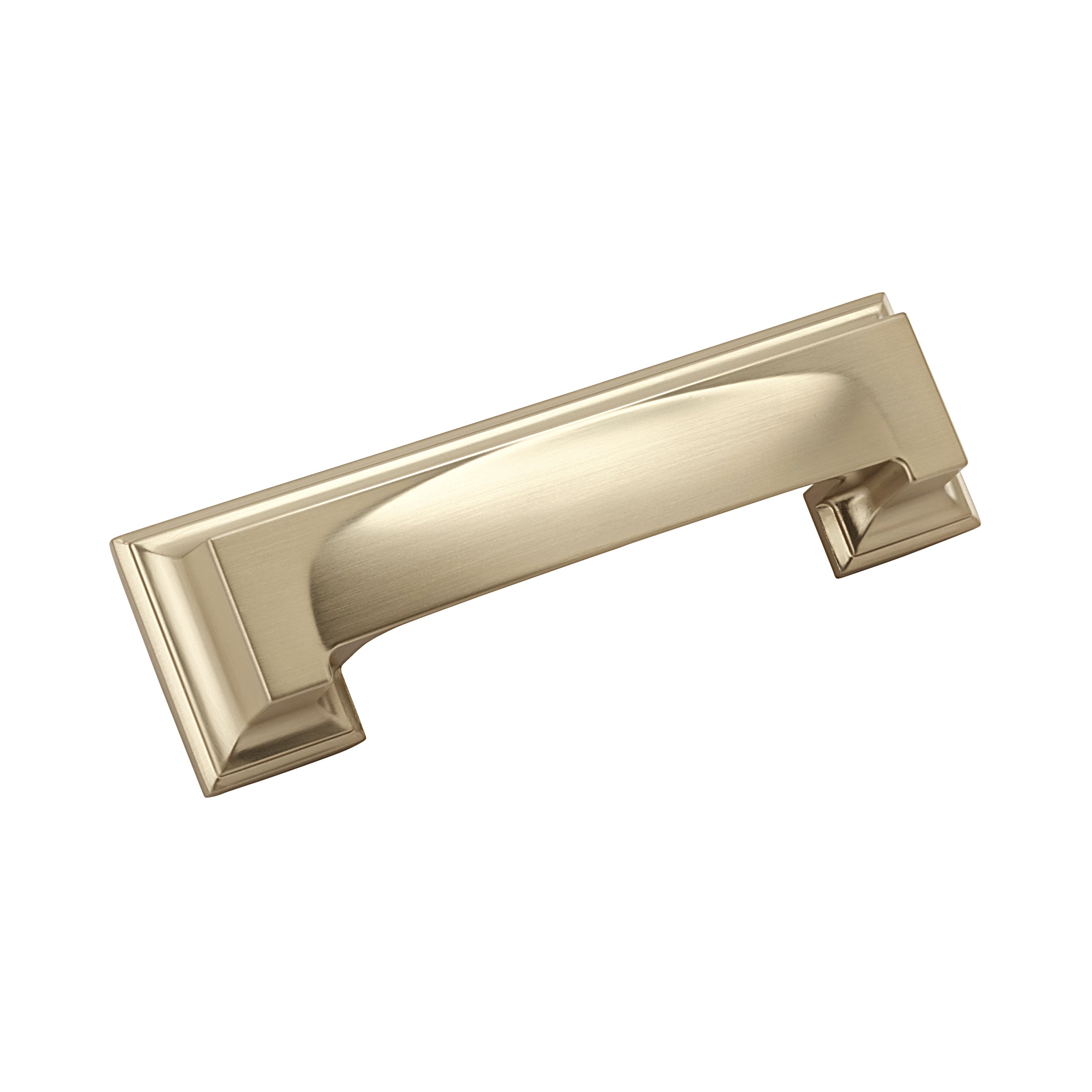 Appoint 3 inch or 3-3/4 inch (76mm or 96mm) Center-to-Center Golden Champagne Cabinet Cup Pull