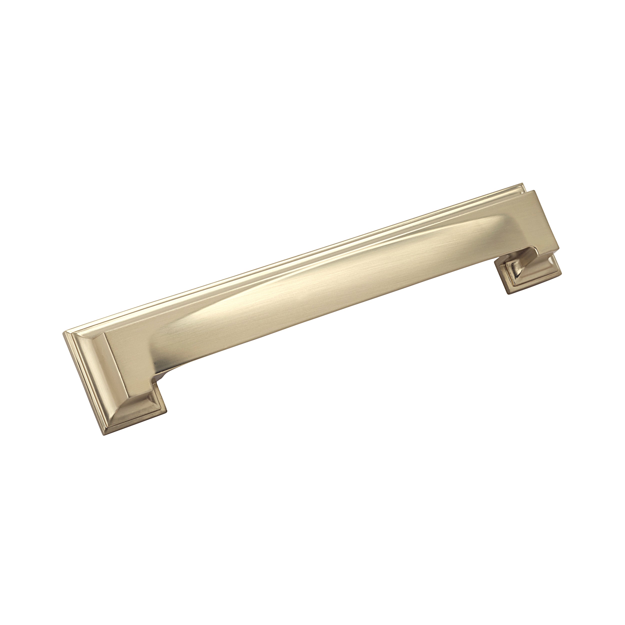 Appoint 5-1/16 inch or 6-5/16 inch (128mm or 160mm) Center-to-Center Golden Champagne Cabinet Cup Pull