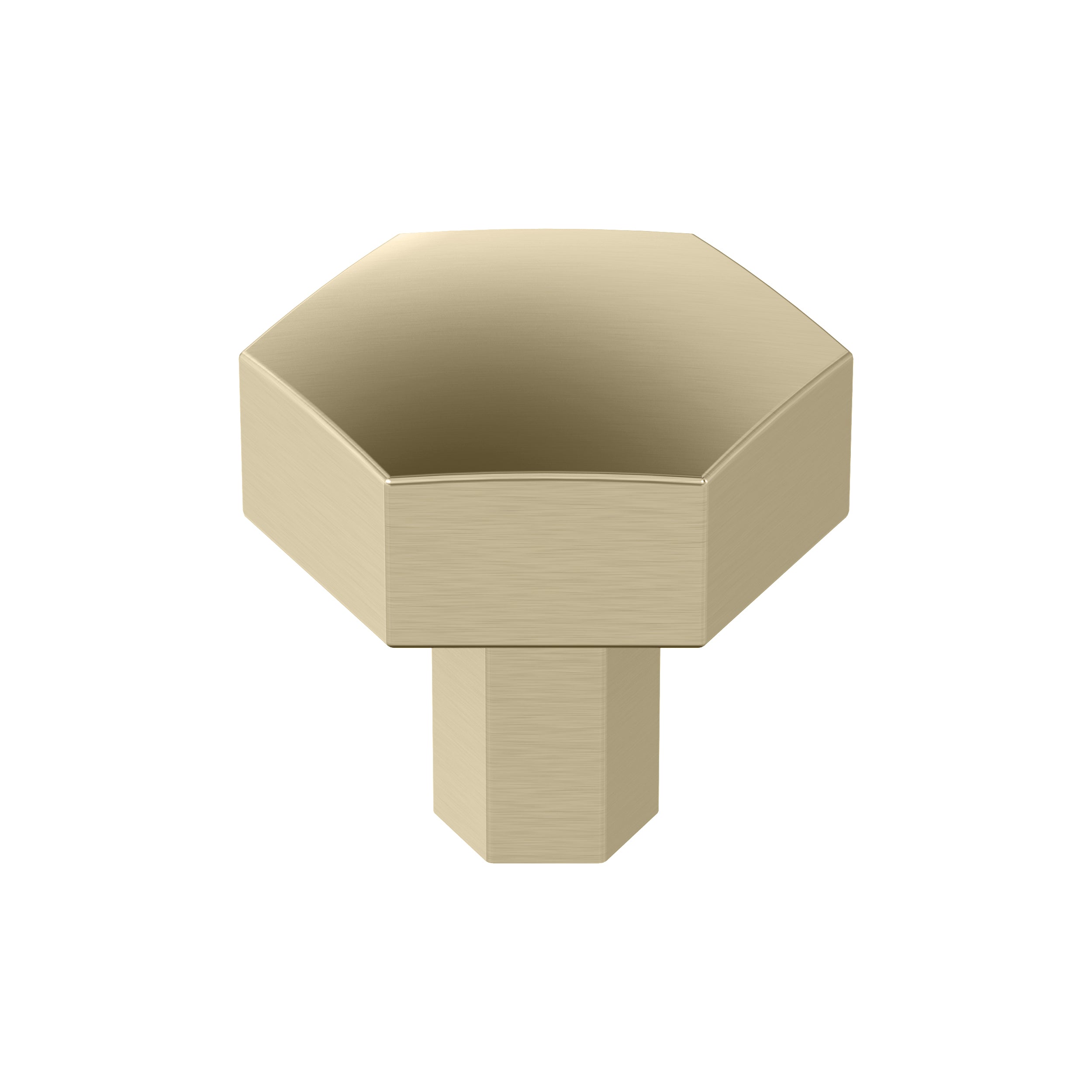 Caliber 1-1/4 inch (32mm) Diameter Golden Champagne Cabinet Knob