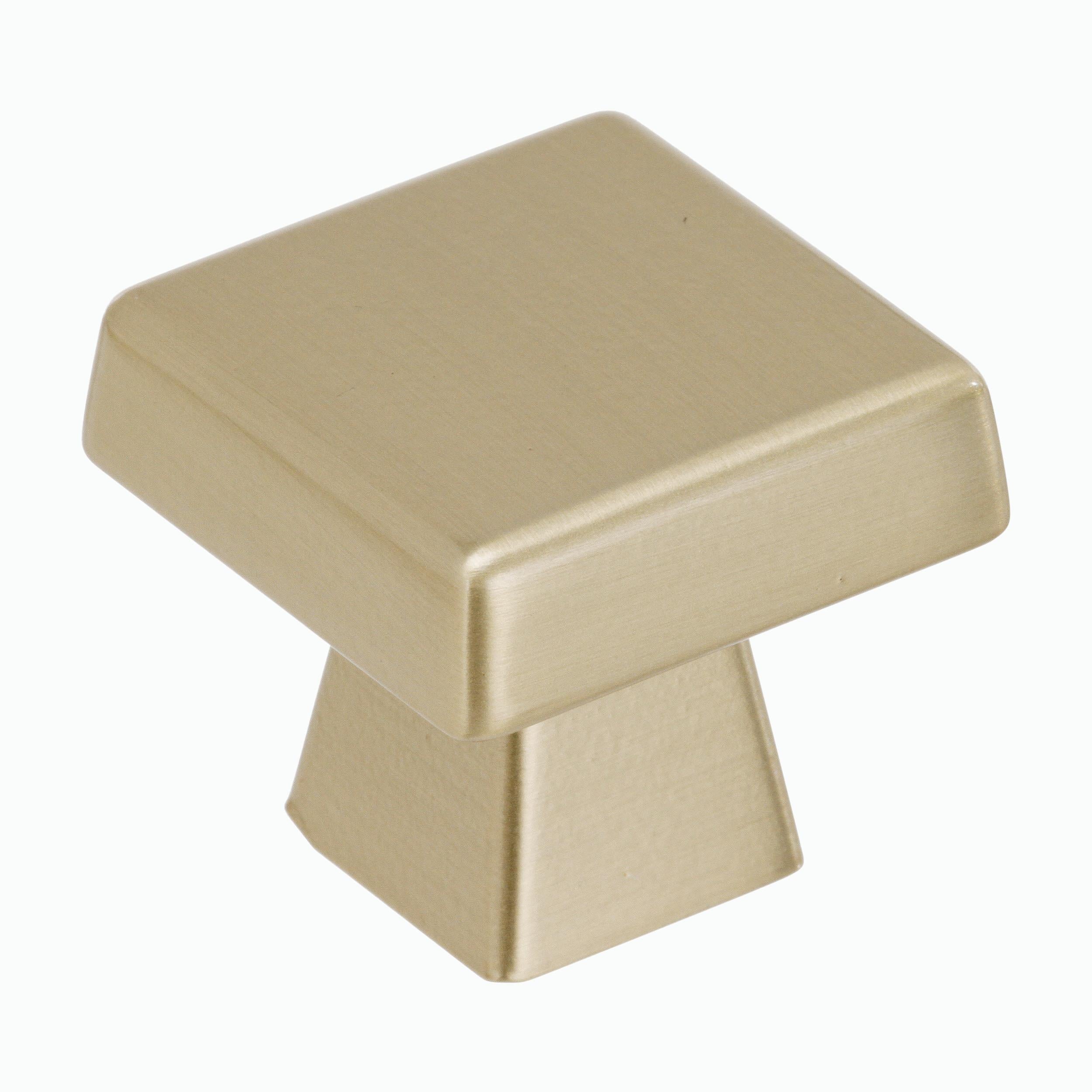 Blackrock 1-1/2 inch (38mm) Length Golden Champagne Cabinet Knob