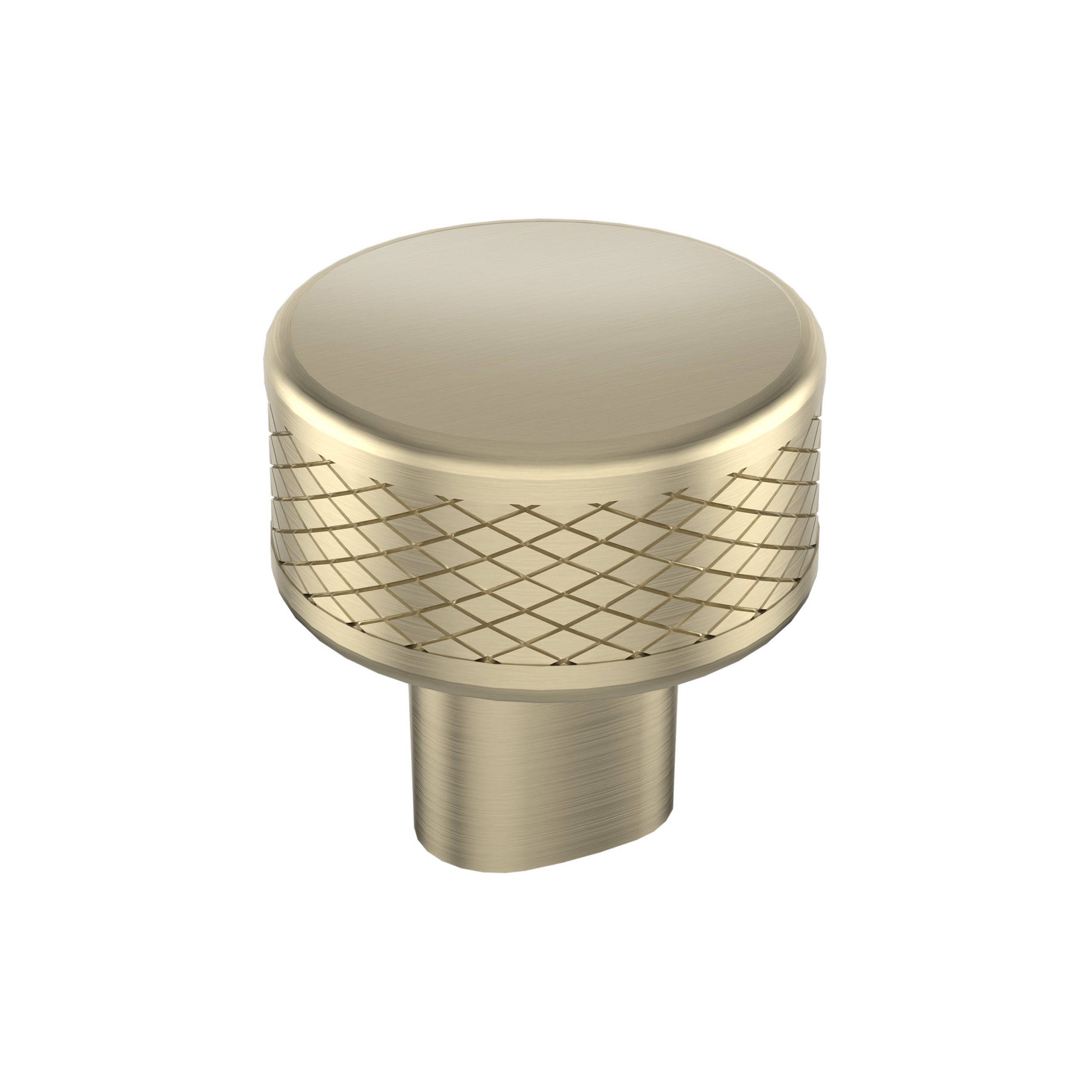Bronx 1-1/4 inch (32mm) Diameter Golden Champagne Cabinet Knob