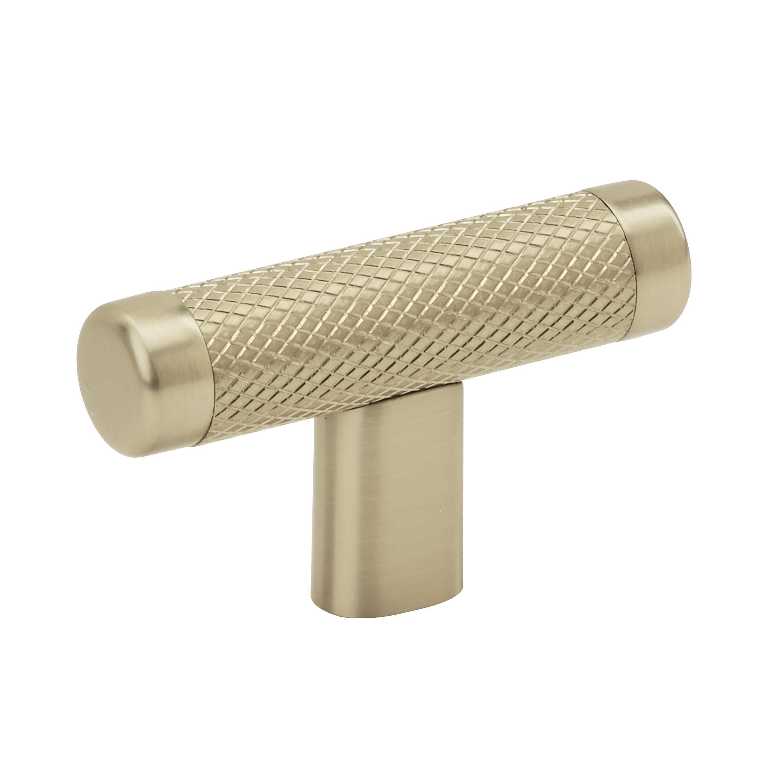 Bronx 2-5/8 inch (67mm) Length Golden Champagne Cabinet Knob