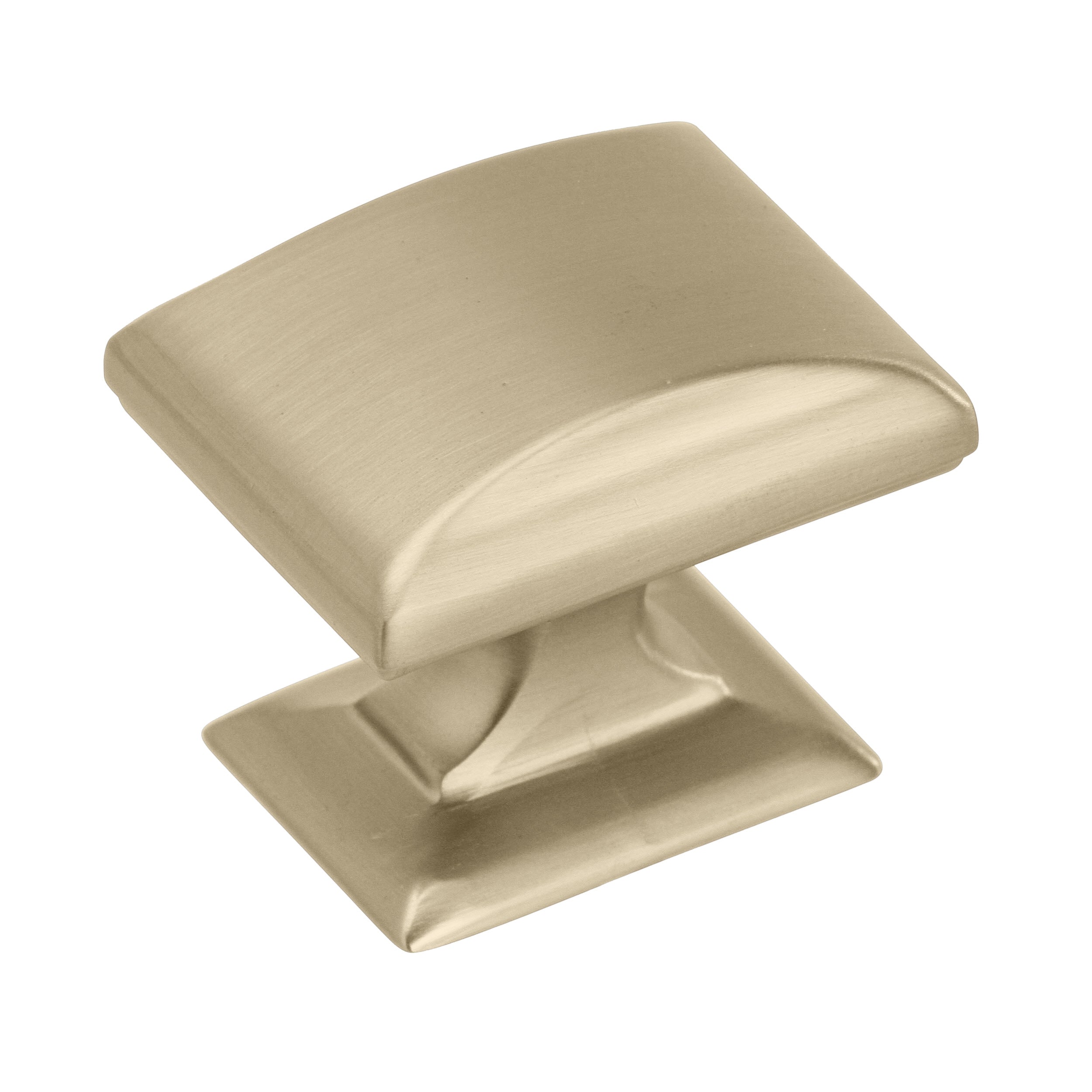 Candler 1-1/4 inch (32mm) Length Golden Champagne Cabinet Knob