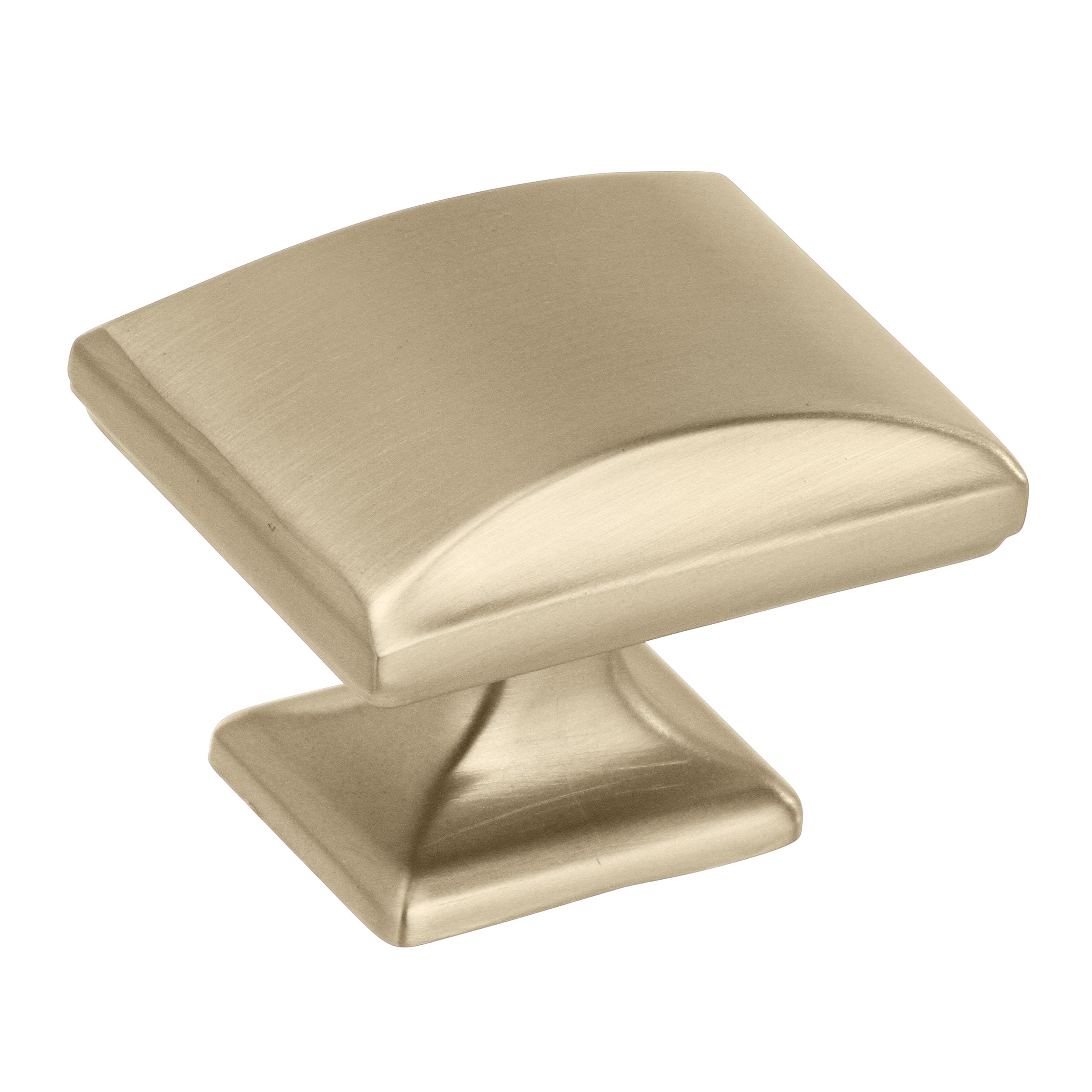 Candler 1-1/2 inch (38mm) Length Golden Champagne Cabinet Knob