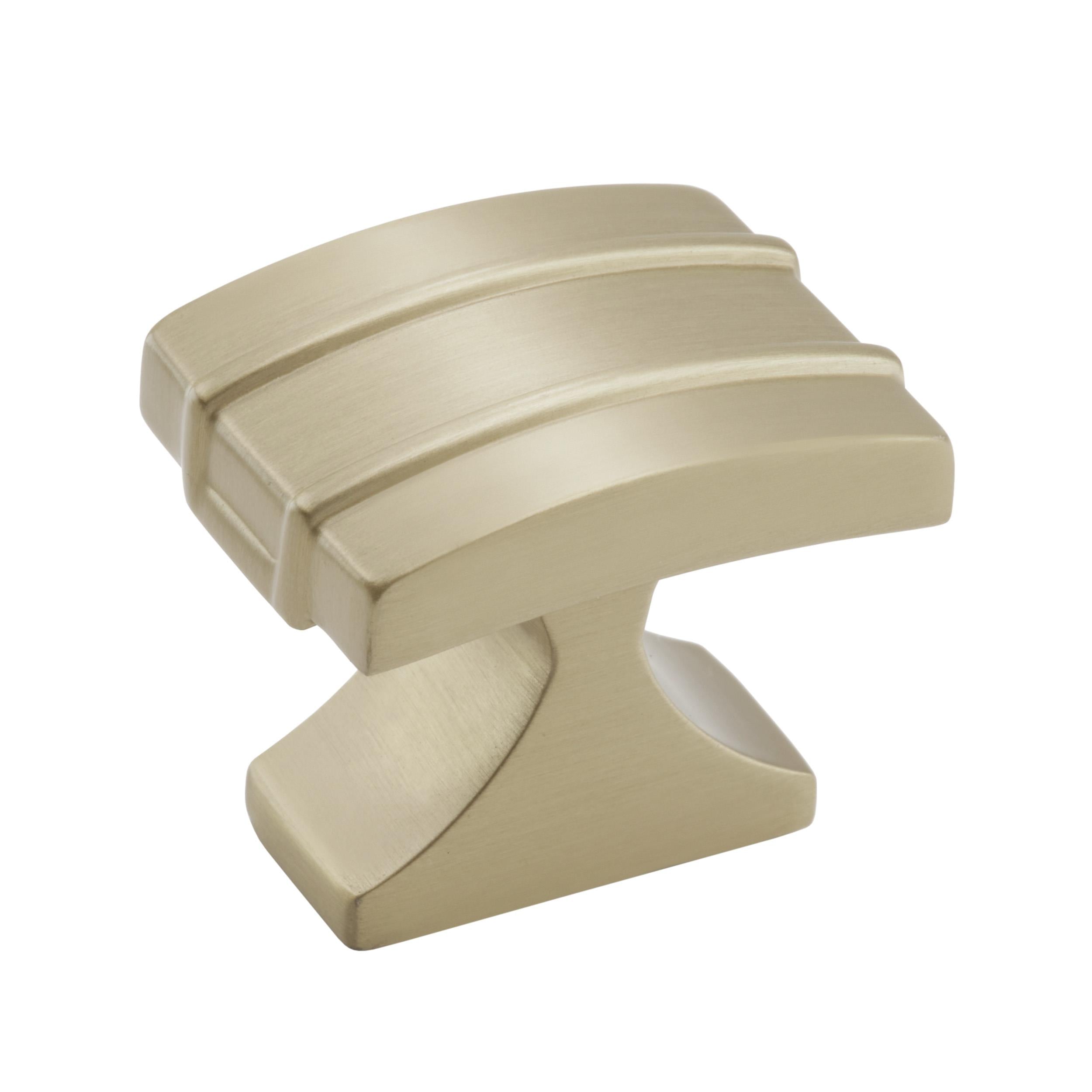 Davenport 1-1/4 inch (32mm) Length Golden Champagne Cabinet Knob