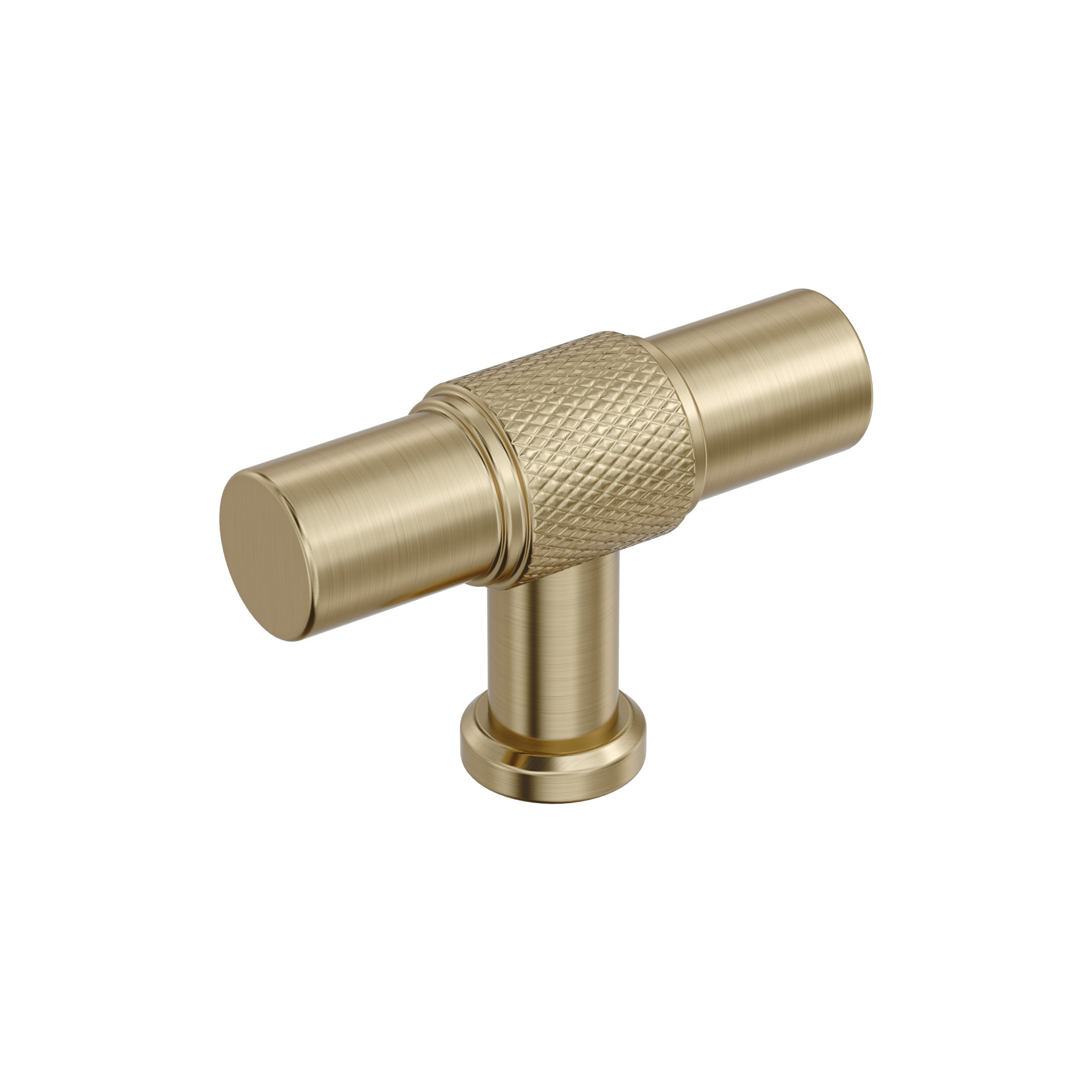 Faraday 2 inch (51mm) Length Golden Champagne Cabinet Knob