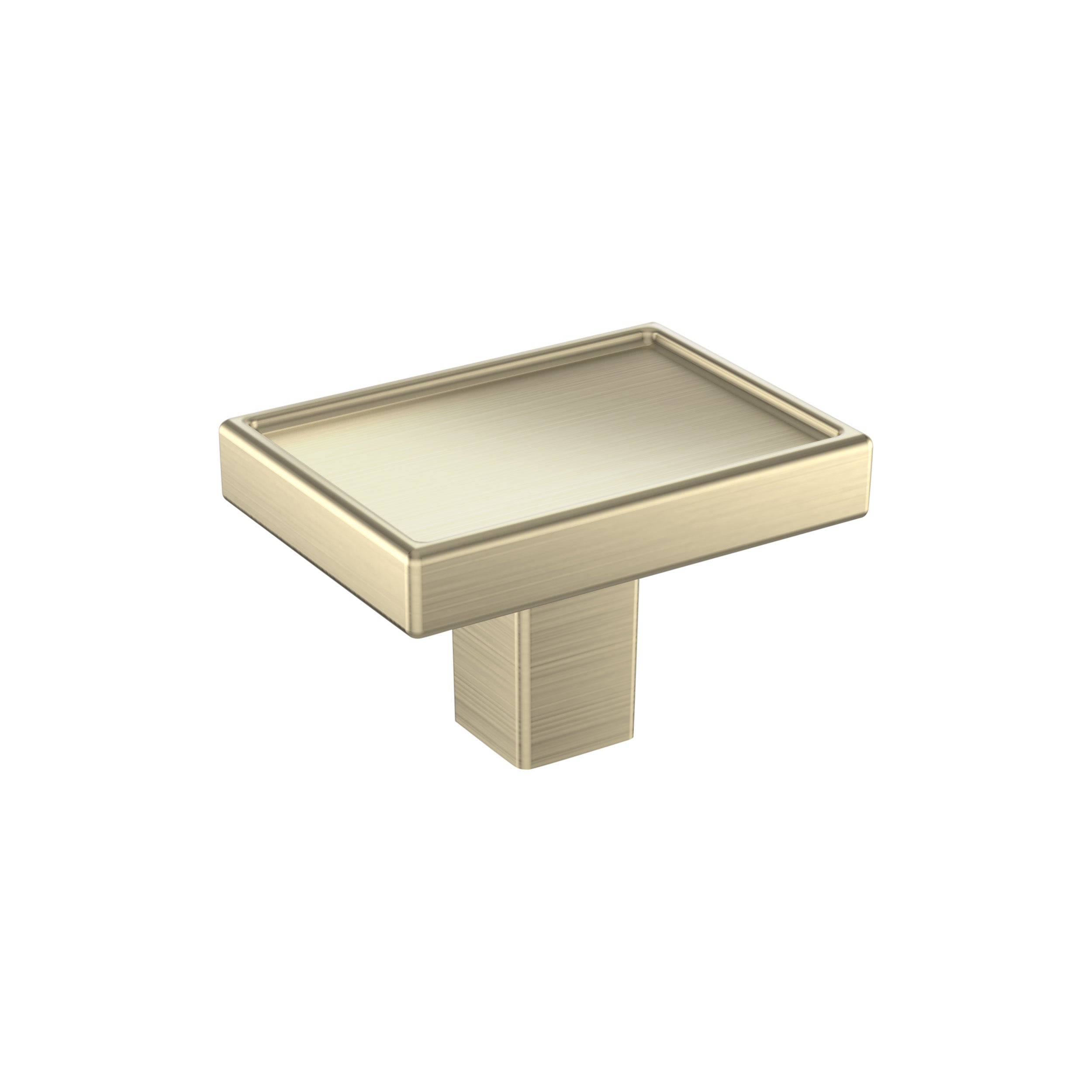 Rockhurst 1-5/8 inch (41mm) Length Golden Champagne Cabinet Knob