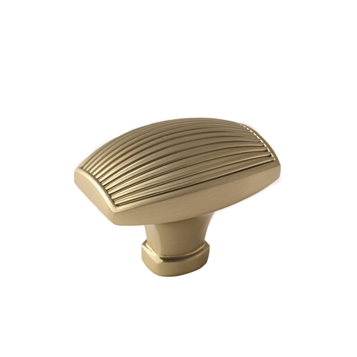 Sea Grass 1-3/4 inch (44mm) Length Golden Champagne Cabinet Knob