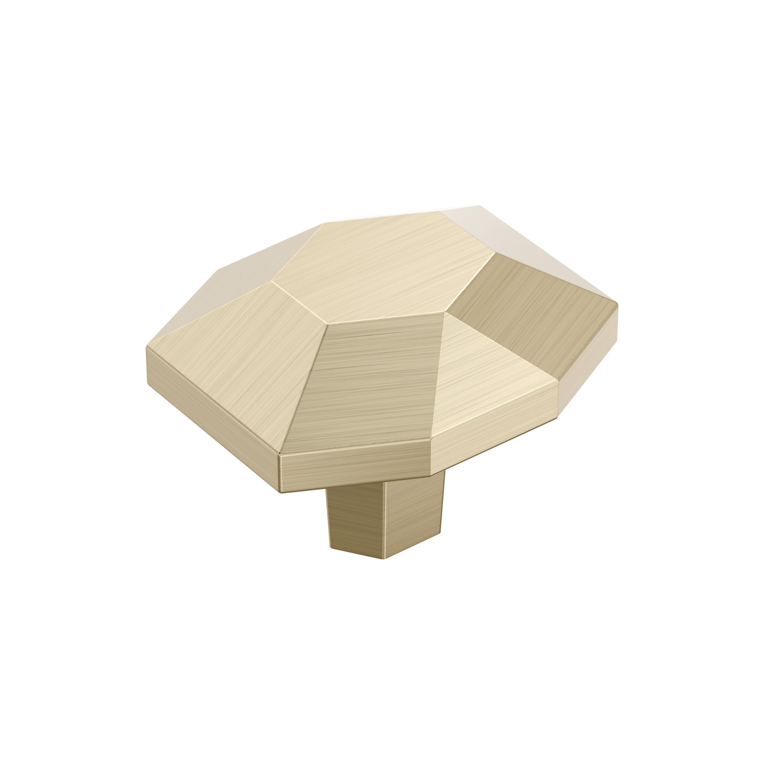 St. Vincent 1-5/8 inch (41mm) Length Golden Champagne Cabinet Knob