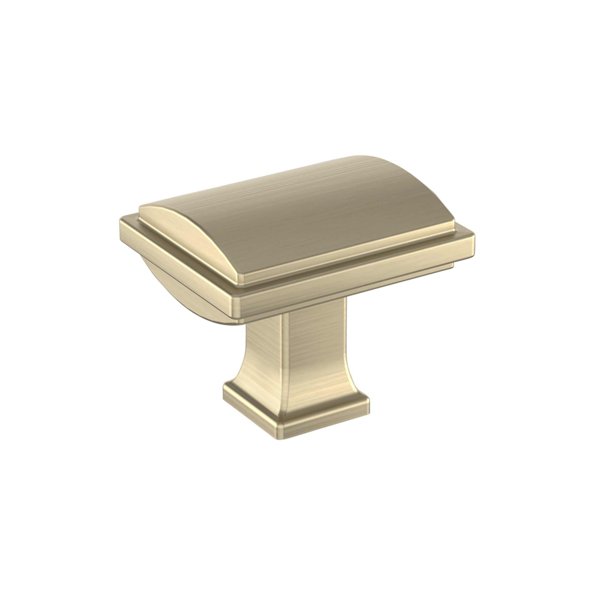 Townsend 1-5/16 inch (33mm) Length Golden Champagne Cabinet Knob