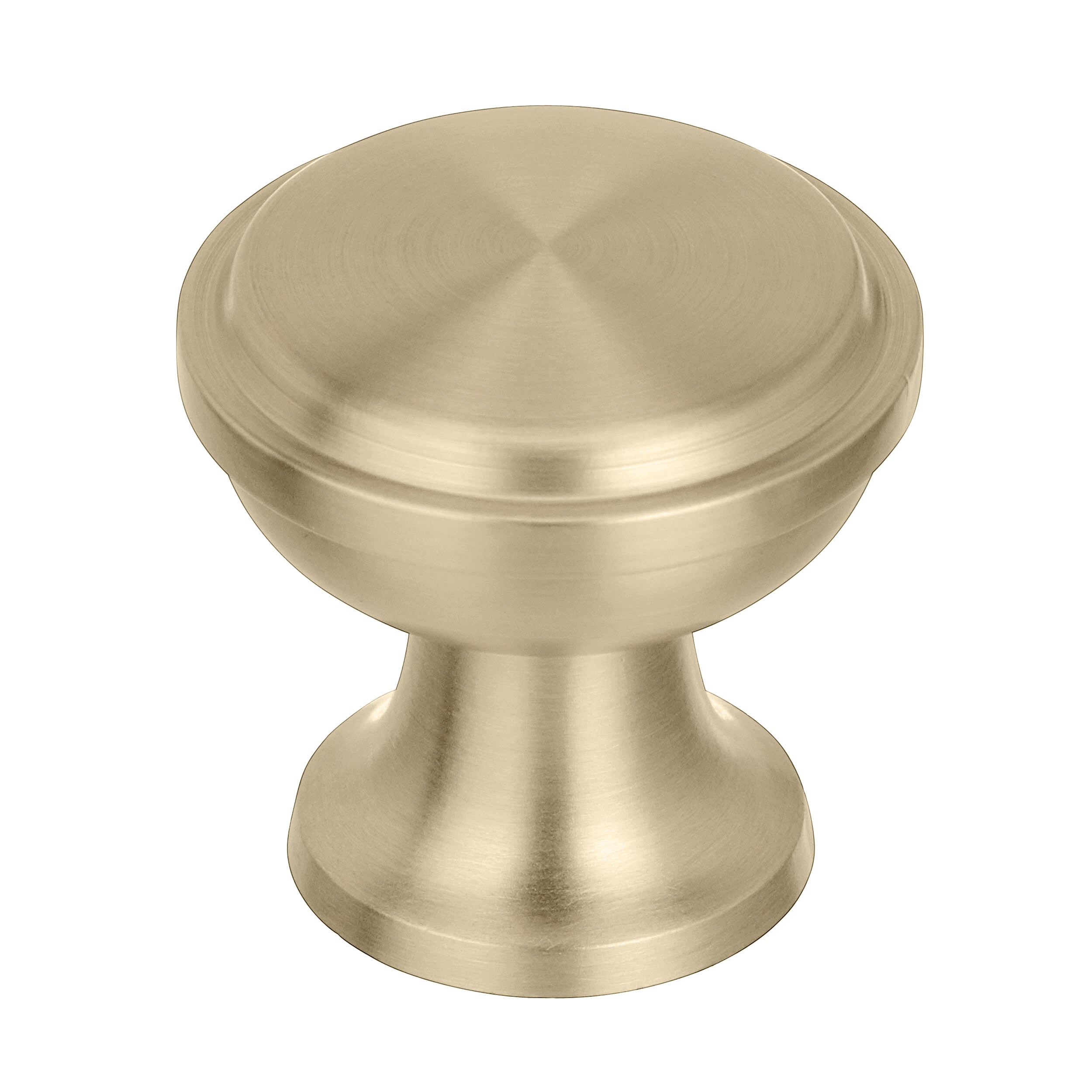 Westerly 1-3/16 inch (30mm) Diameter Golden Champagne Cabinet Knob