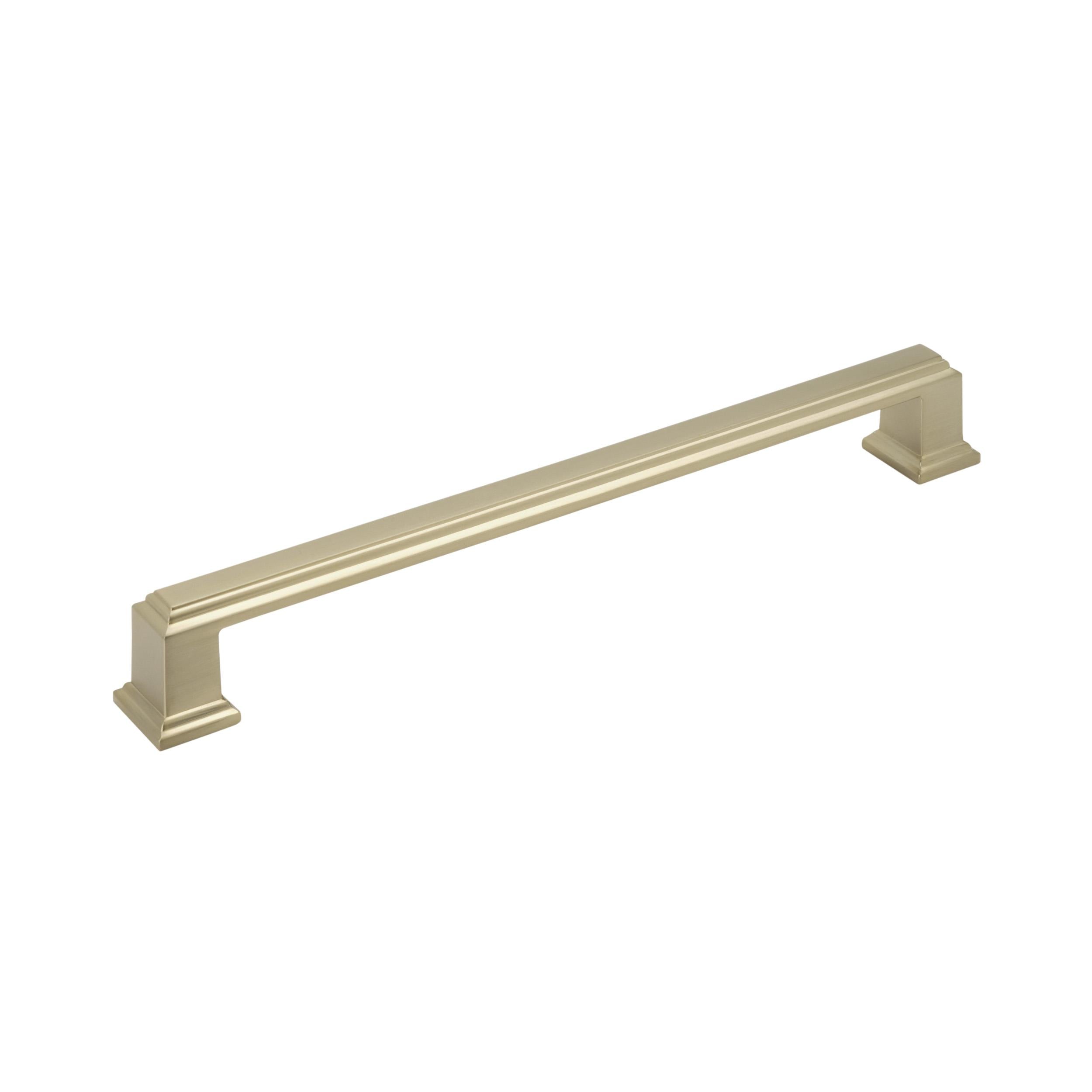 Appoint 7-9/16 inch (192mm) Center-to-Center Golden Champagne Cabinet Pull
