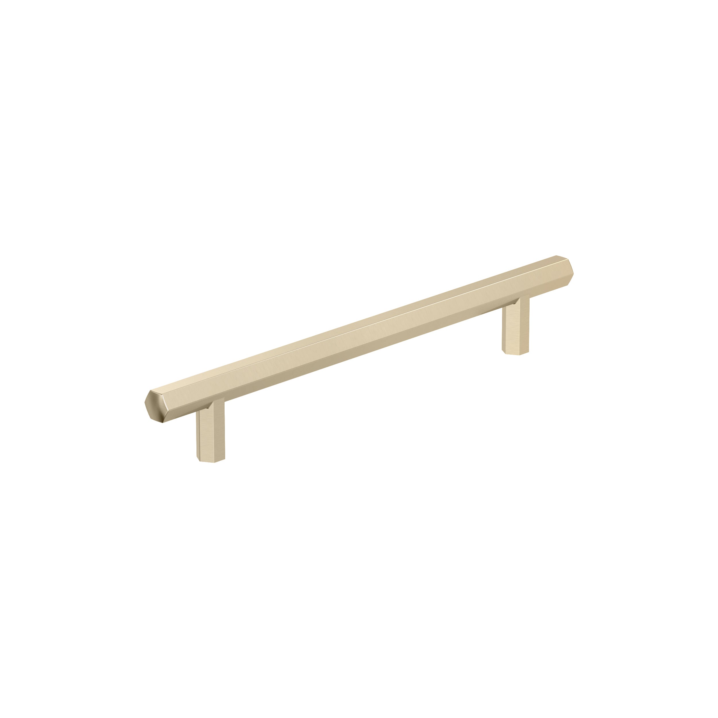 Caliber 6-5/16 inch (160mm) Center-to-Center Golden Champagne Cabinet Pull