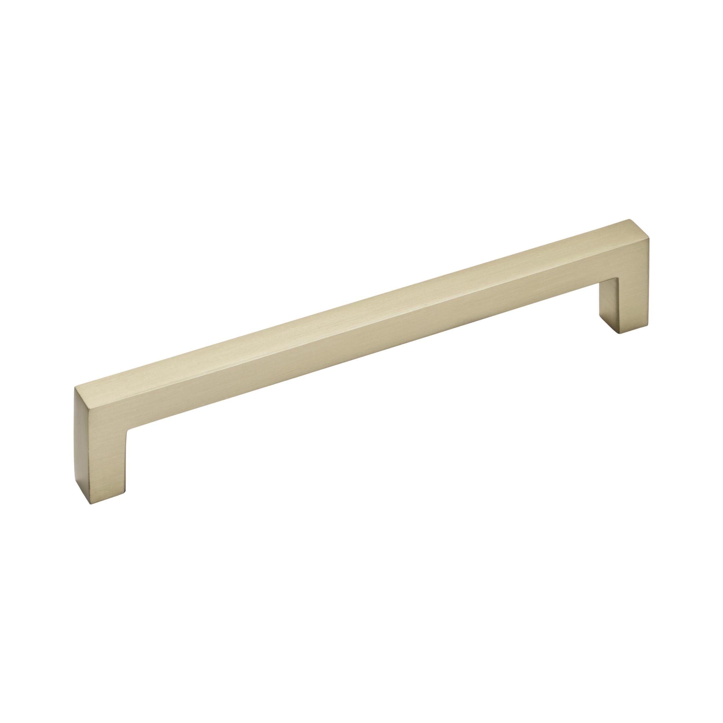 Monument 6-5/16 inch (160mm) Center-to-Center Golden Champagne Cabinet Pull