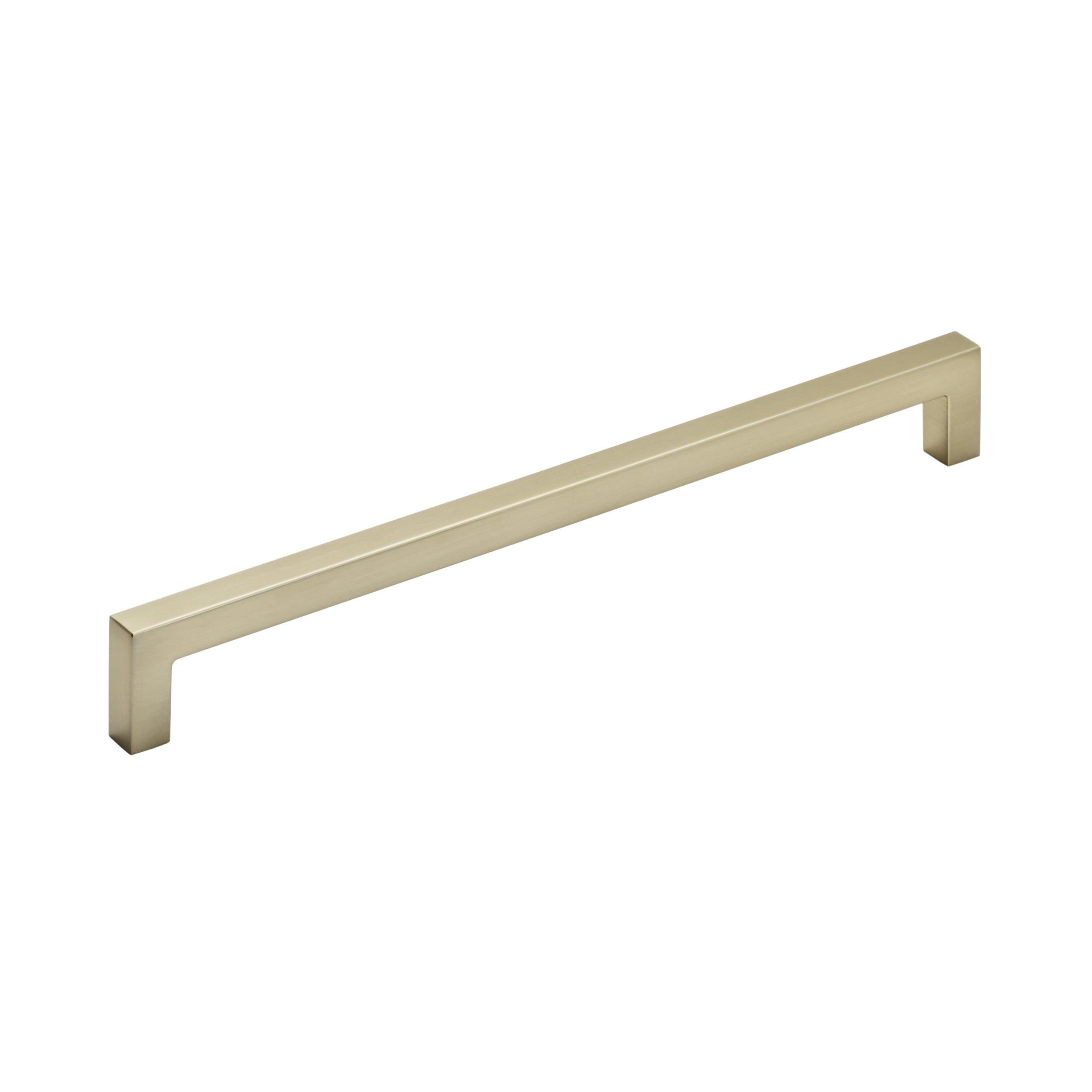 Monument 8-13/16 inch (224mm) Center-to-Center Golden Champagne Cabinet Pull