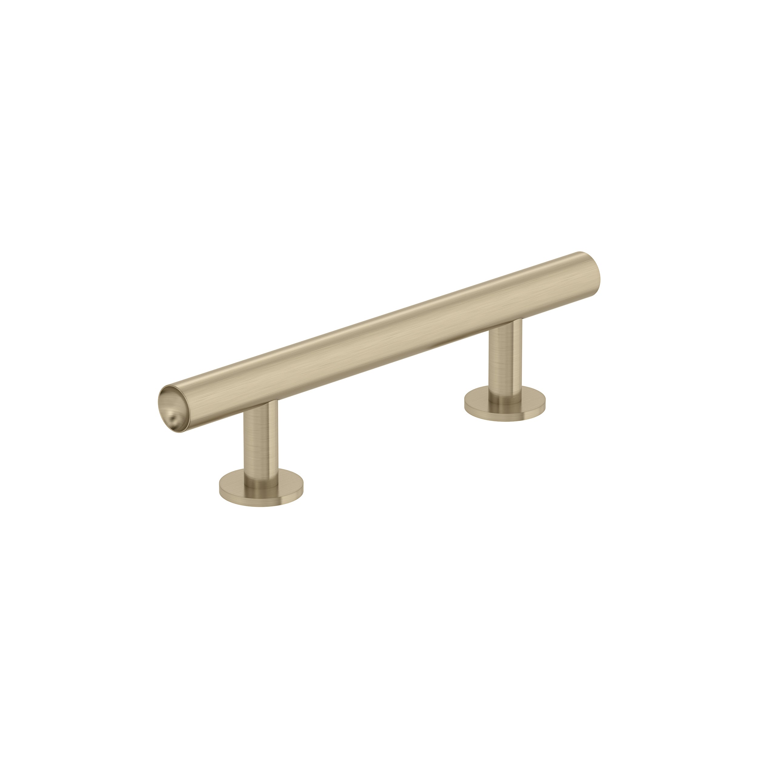 Radius 3 inch (76mm) Center-to-Center Golden Champagne Cabinet Pull