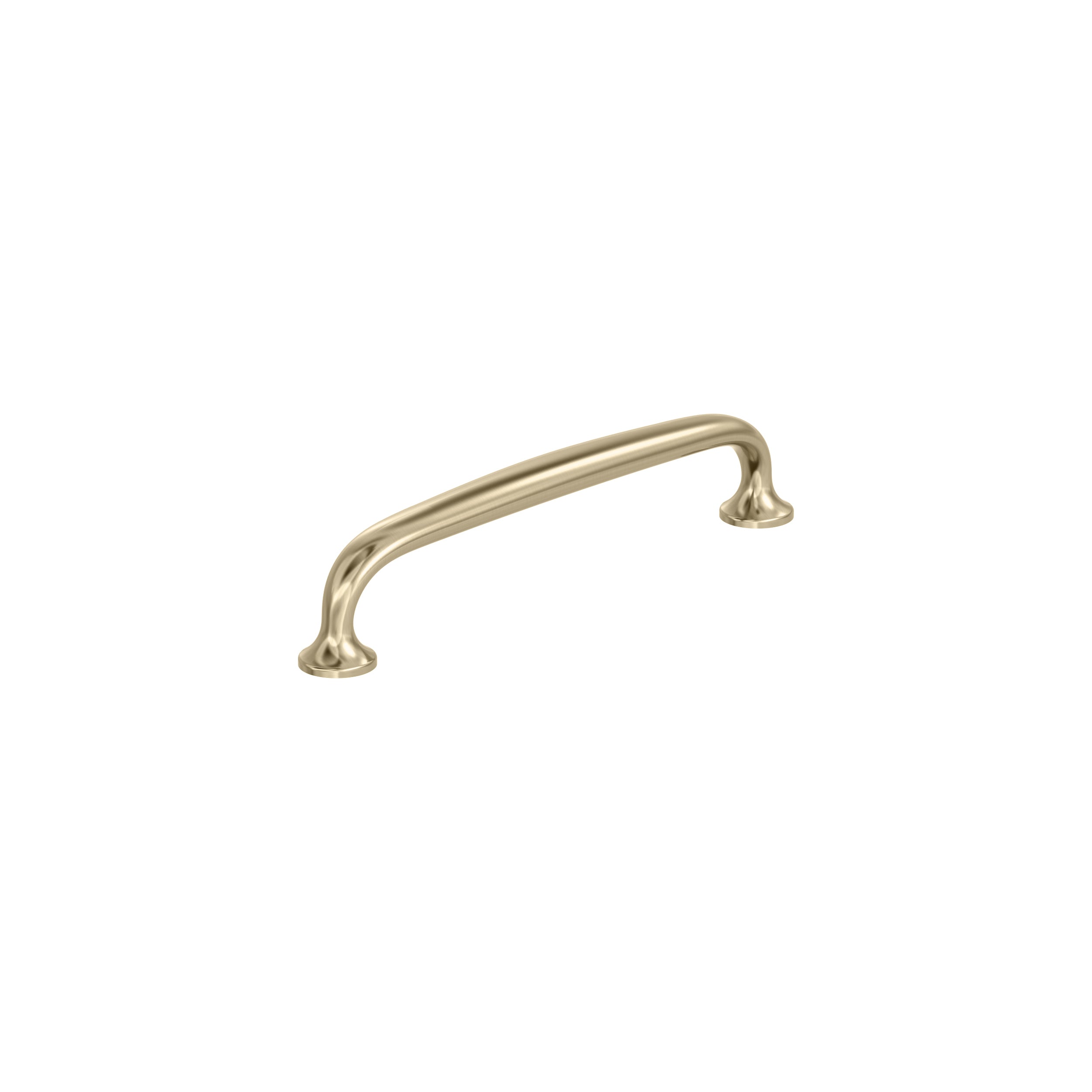 Renown 5-1/16 inch (128mm) Center-to-Center Golden Champagne Cabinet Pull