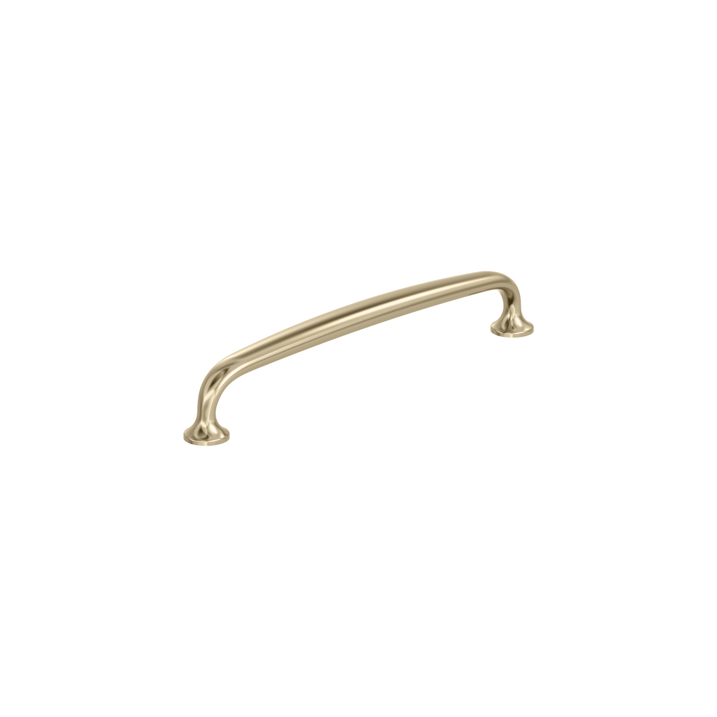 Renown 6-5/16 inch (160mm) Center-to-Center Golden Champagne Cabinet Pull