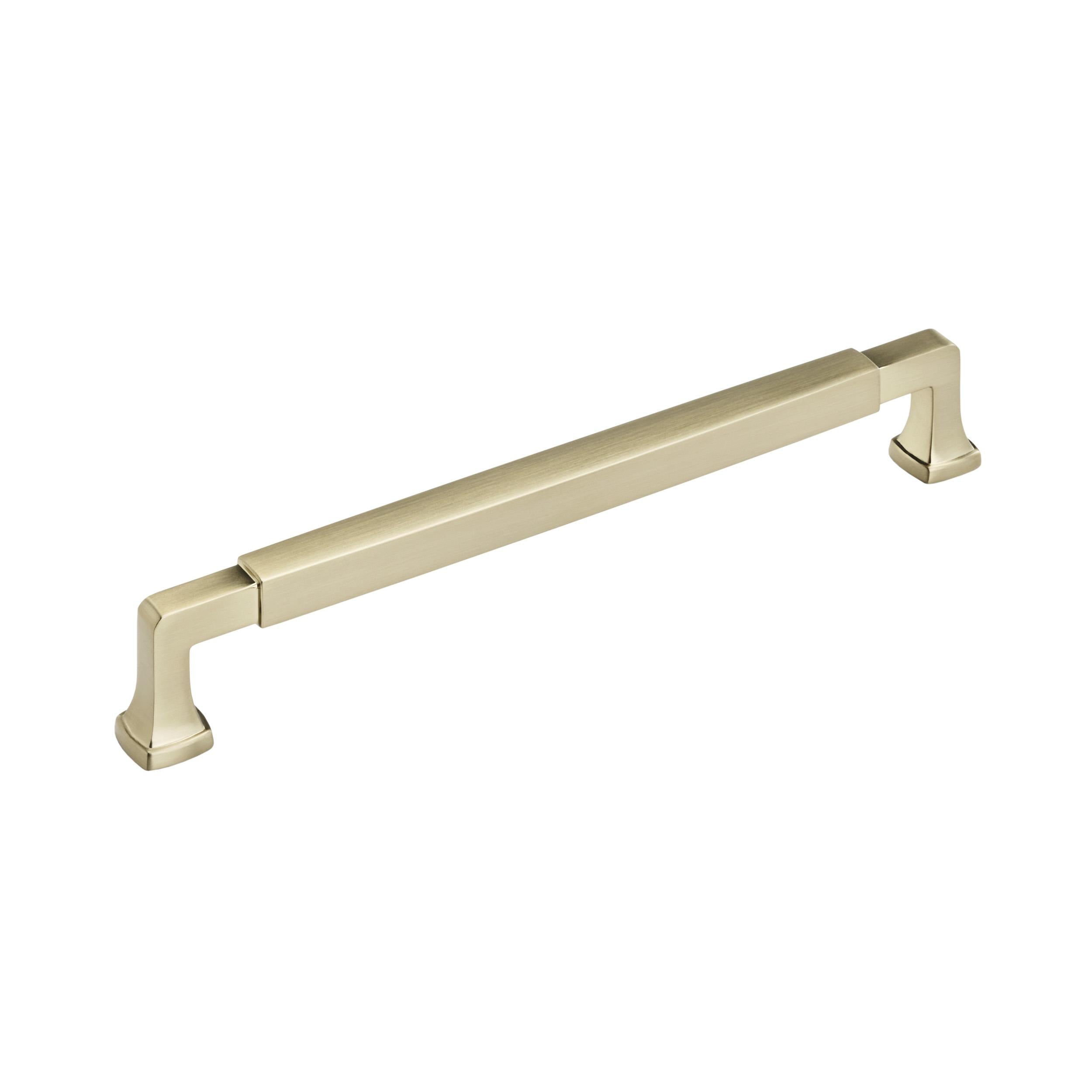 Stature 8-13/16 inch (224mm) Center-to-Center Golden Champagne Cabinet Pull