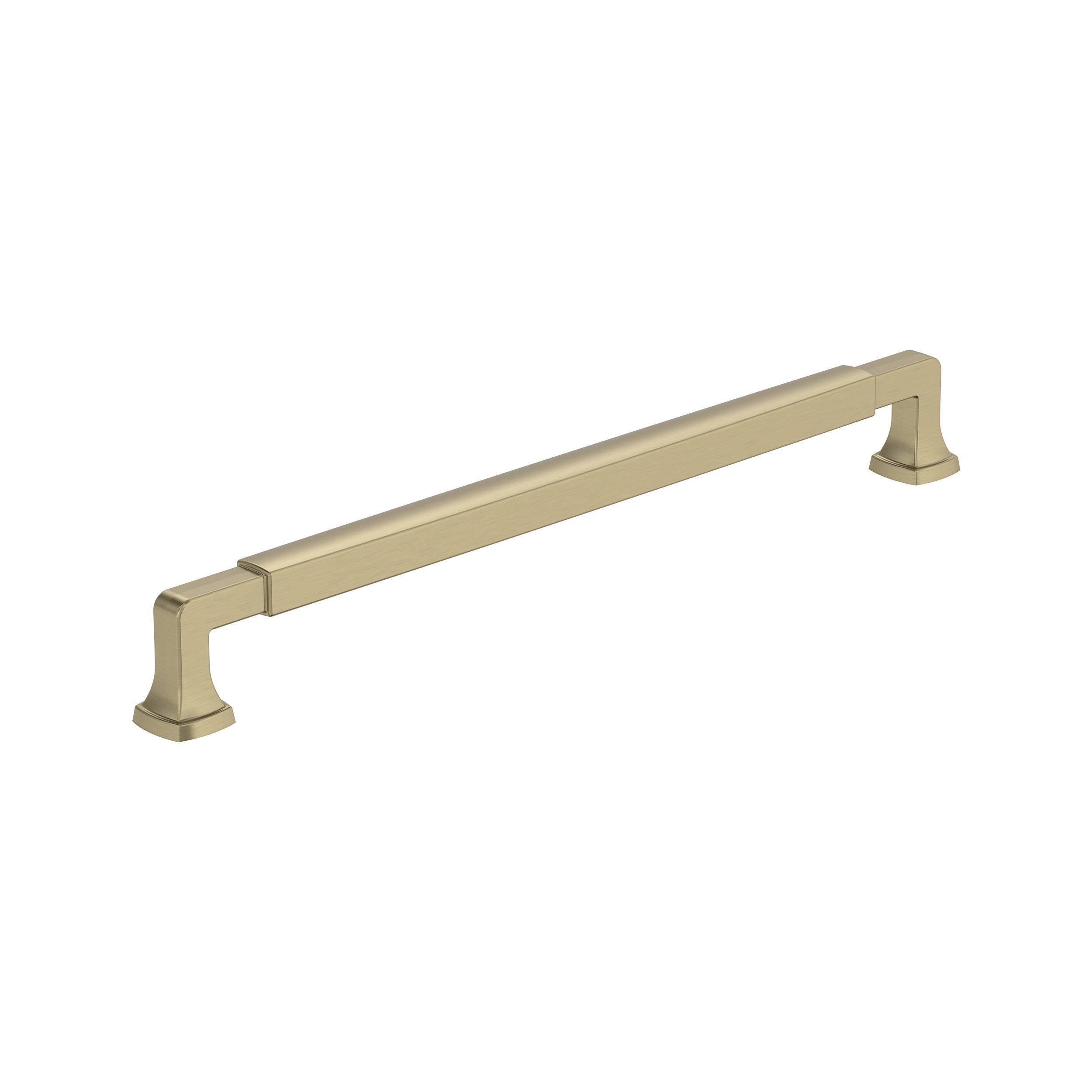 Stature 10-1/16 inch (256mm) Center-to-Center Golden Champagne Cabinet Pull