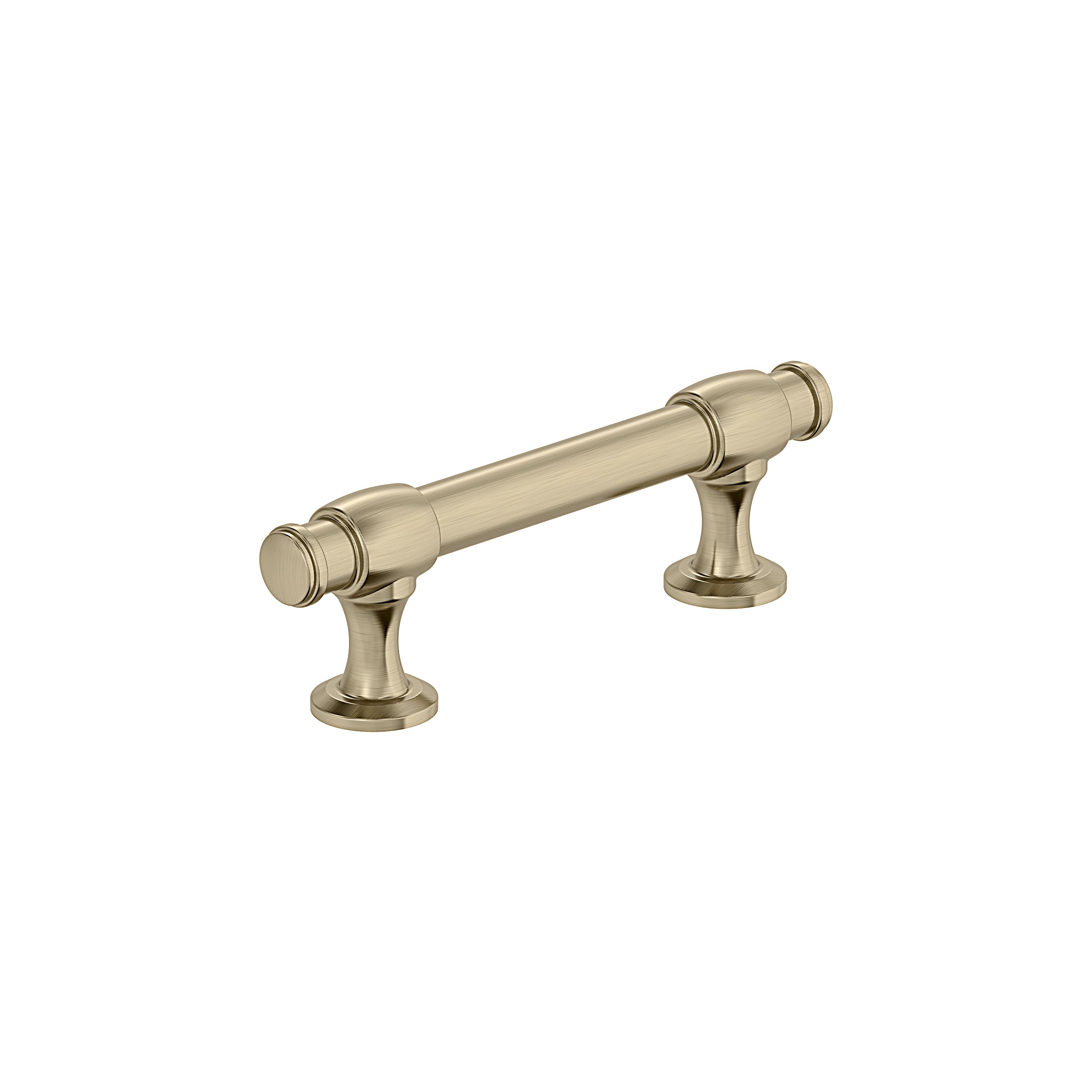 Winsome 3 inch (76mm) Center-to-Center Golden Champagne Cabinet Pull