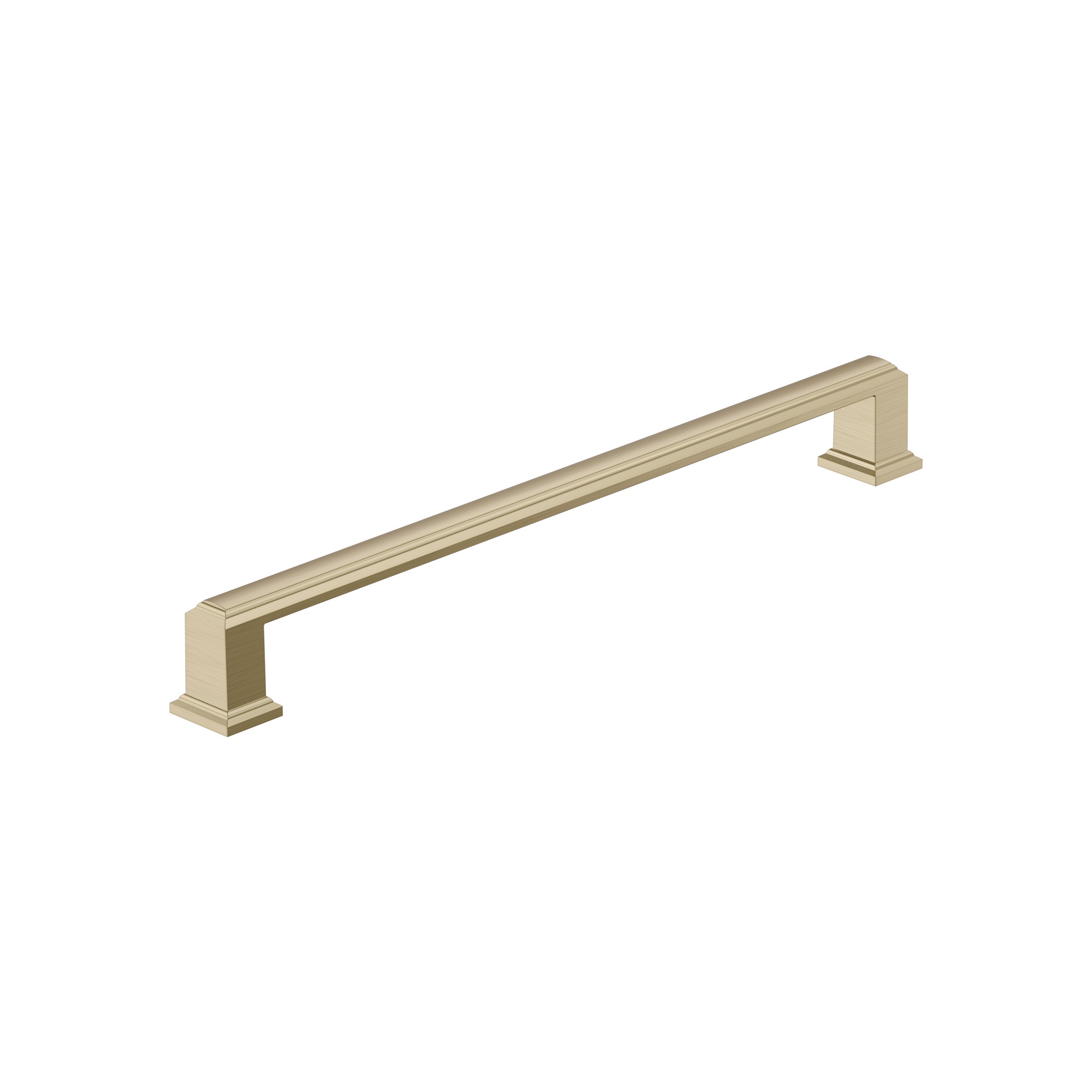 Appoint 8-13/16 inch (224mm) Center-to-Center Golden Champagne Cabinet Pull