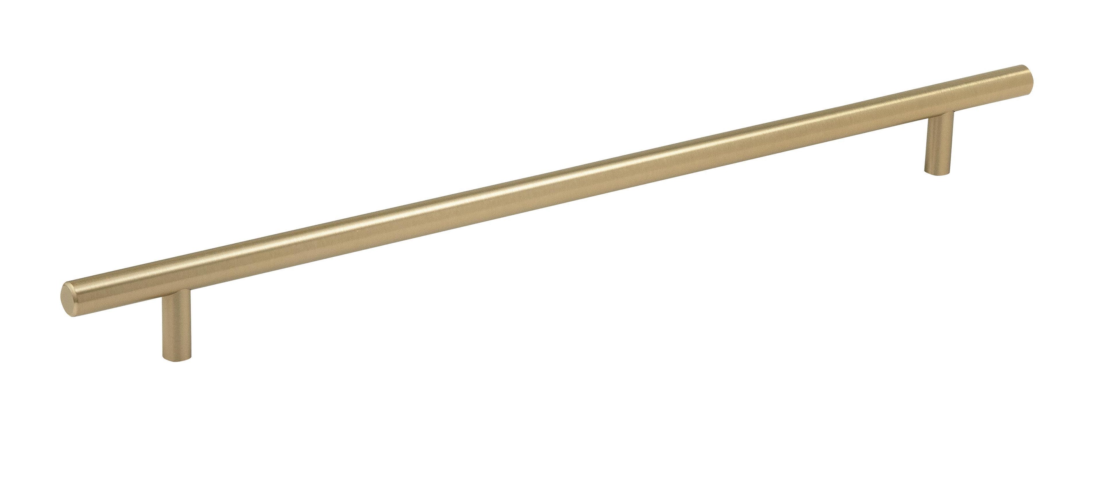 Bar Pulls 12-5/8 inch (320mm) Center-to-Center Golden Champagne Cabinet Pull