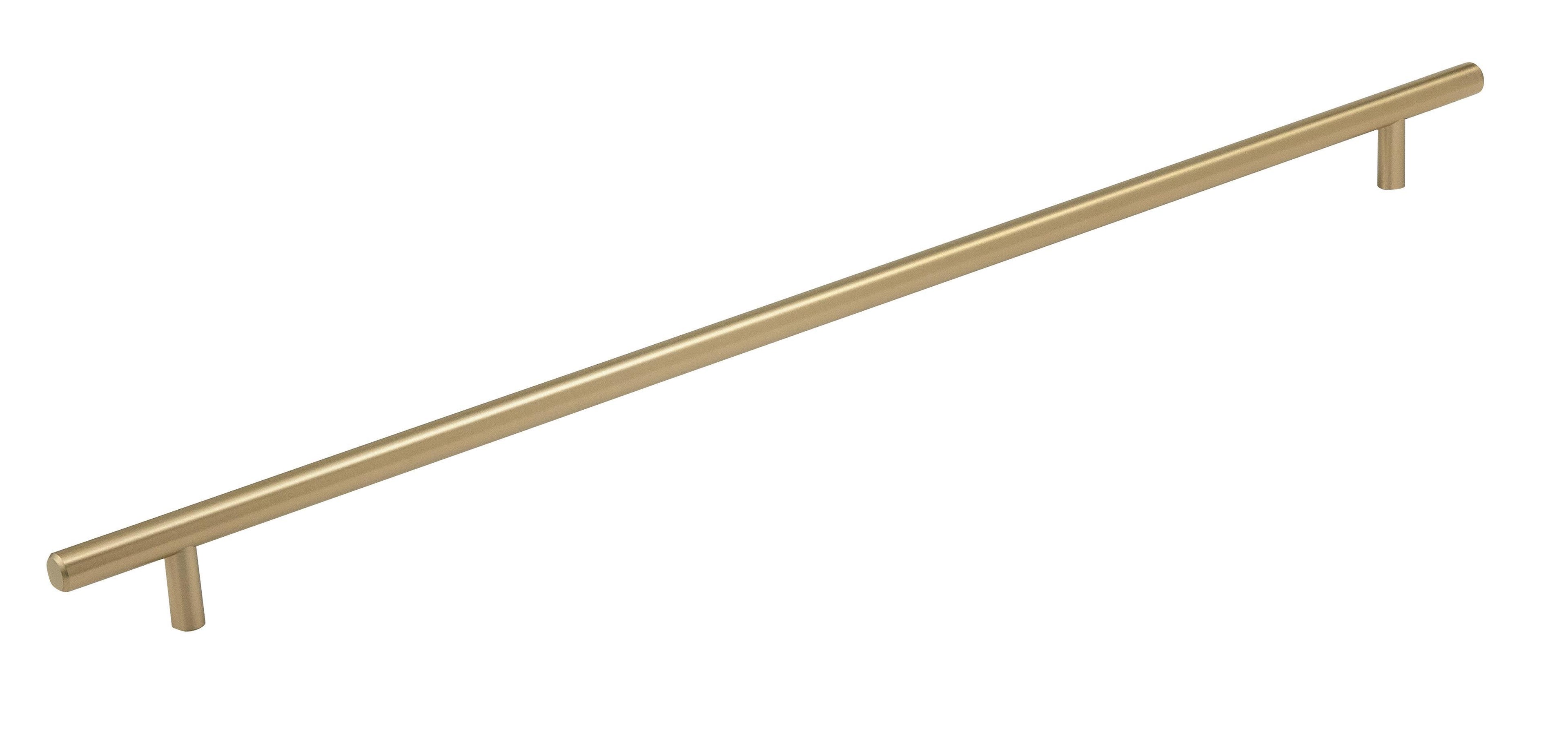 Bar Pulls 18-7/8 inch (480mm) Center-to-Center Golden Champagne Cabinet Pull