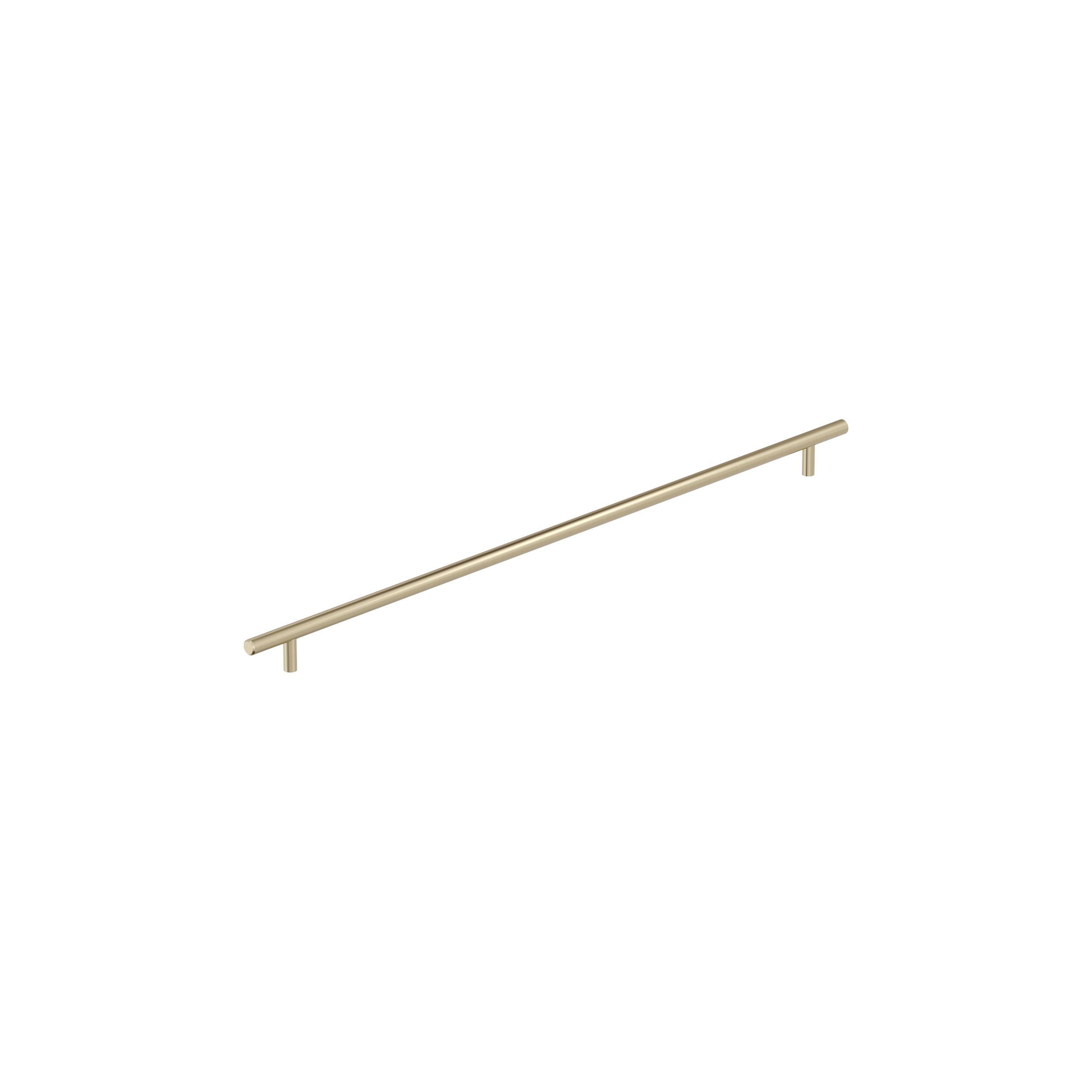 Bar Pulls 21-7/16 inch (544mm) Center-to-Center Golden Champagne Cabinet Pull