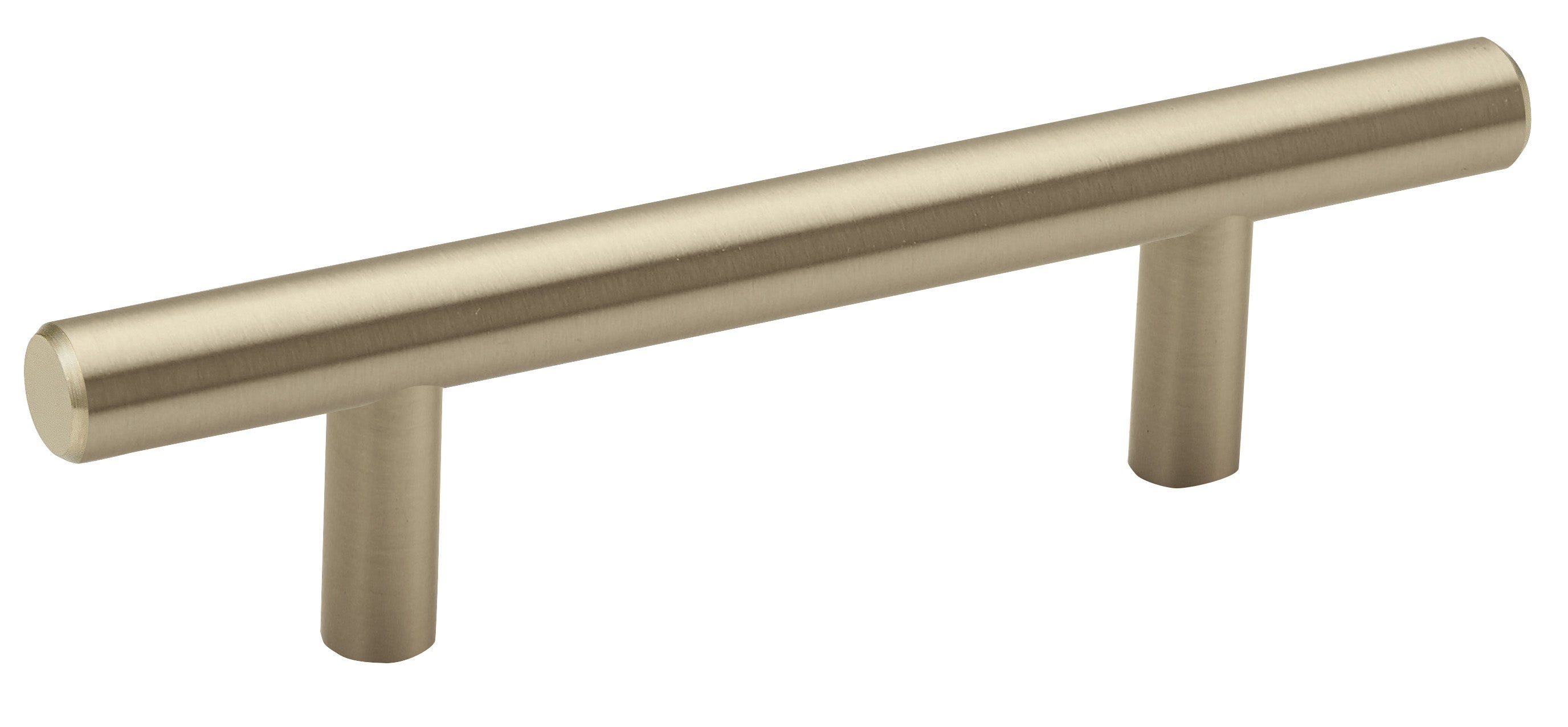 Bar Pulls 3 inch (76mm) Center-to-Center Golden Champagne Cabinet Pull