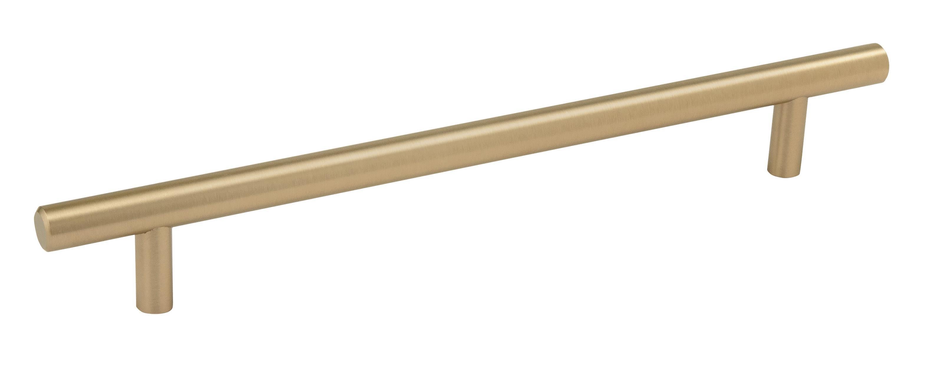 Bar Pulls 7-9/16 inch (192mm) Center-to-Center Golden Champagne Cabinet Pull