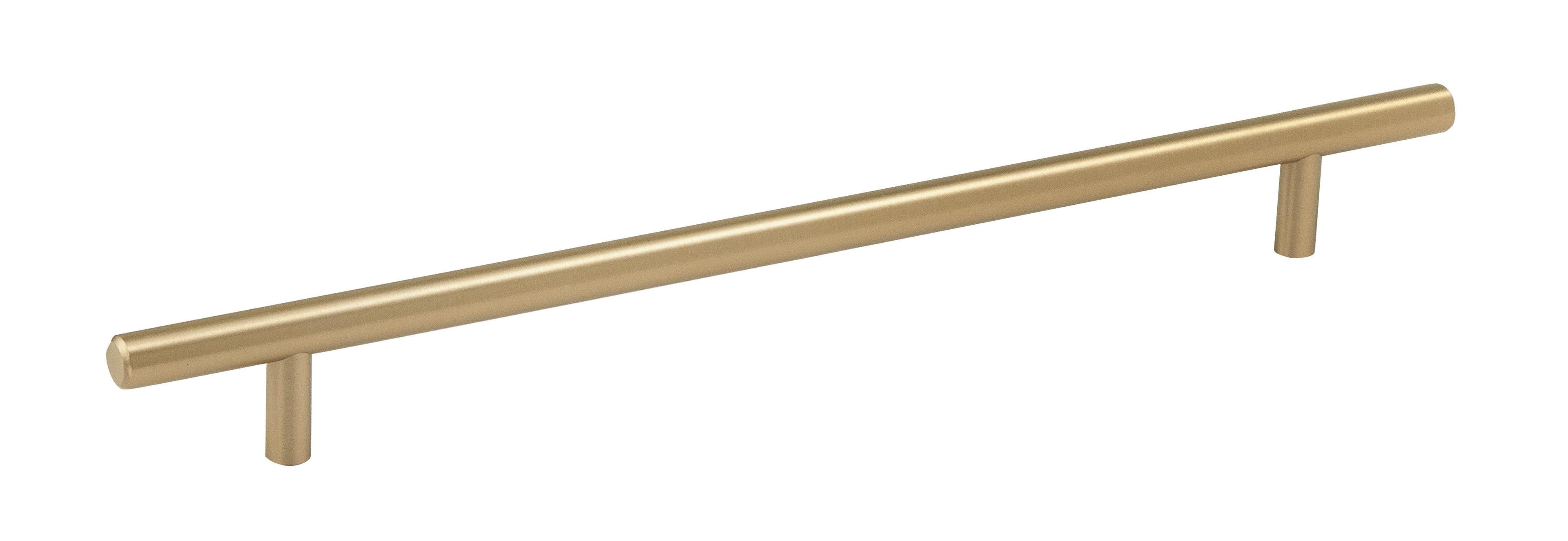 Bar Pulls 10-1/16 inch (256mm) Center-to-Center Golden Champagne Cabinet Pull