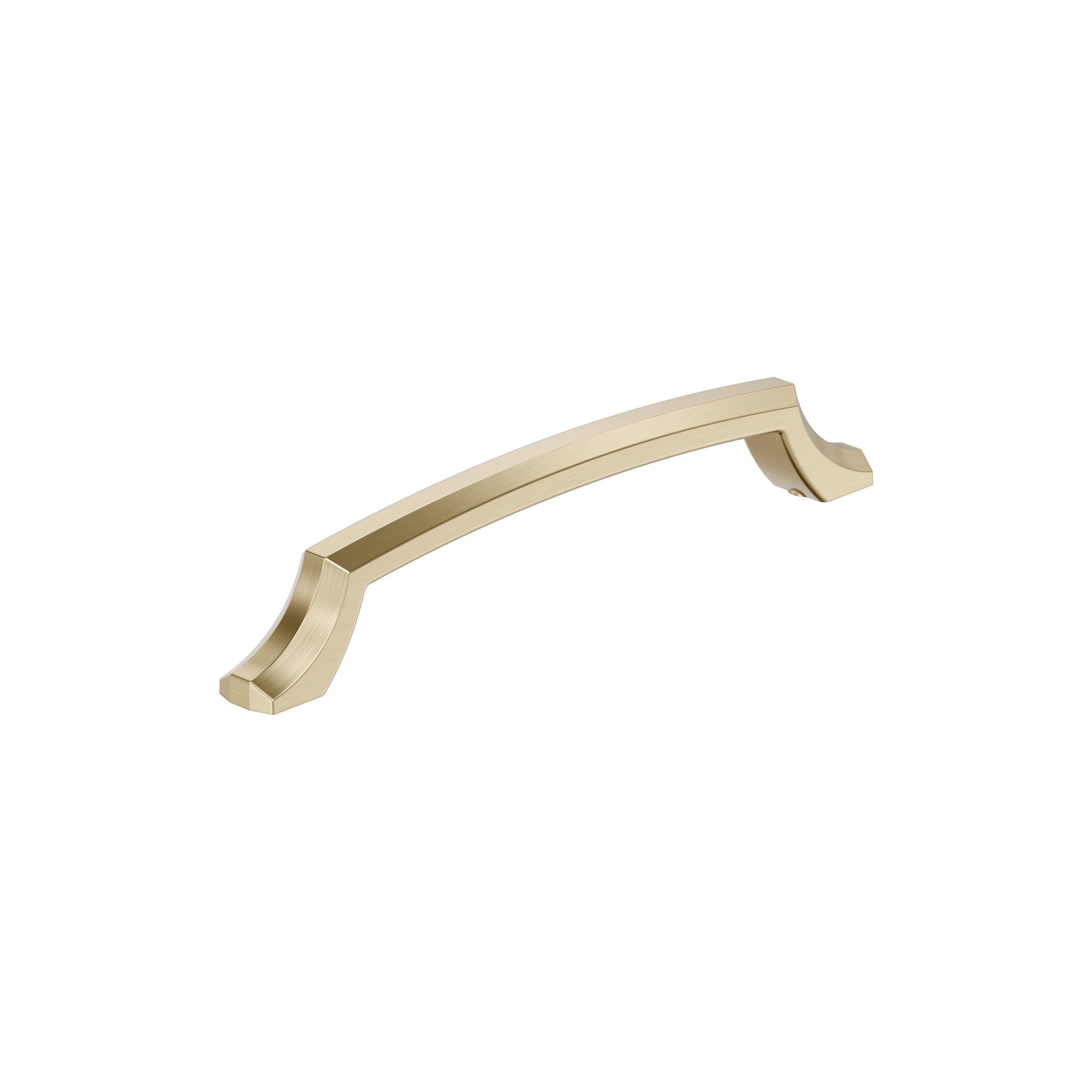 Bellamy 6-5/16 inch (160mm) Center-to-Center Golden Champagne Cabinet Pull