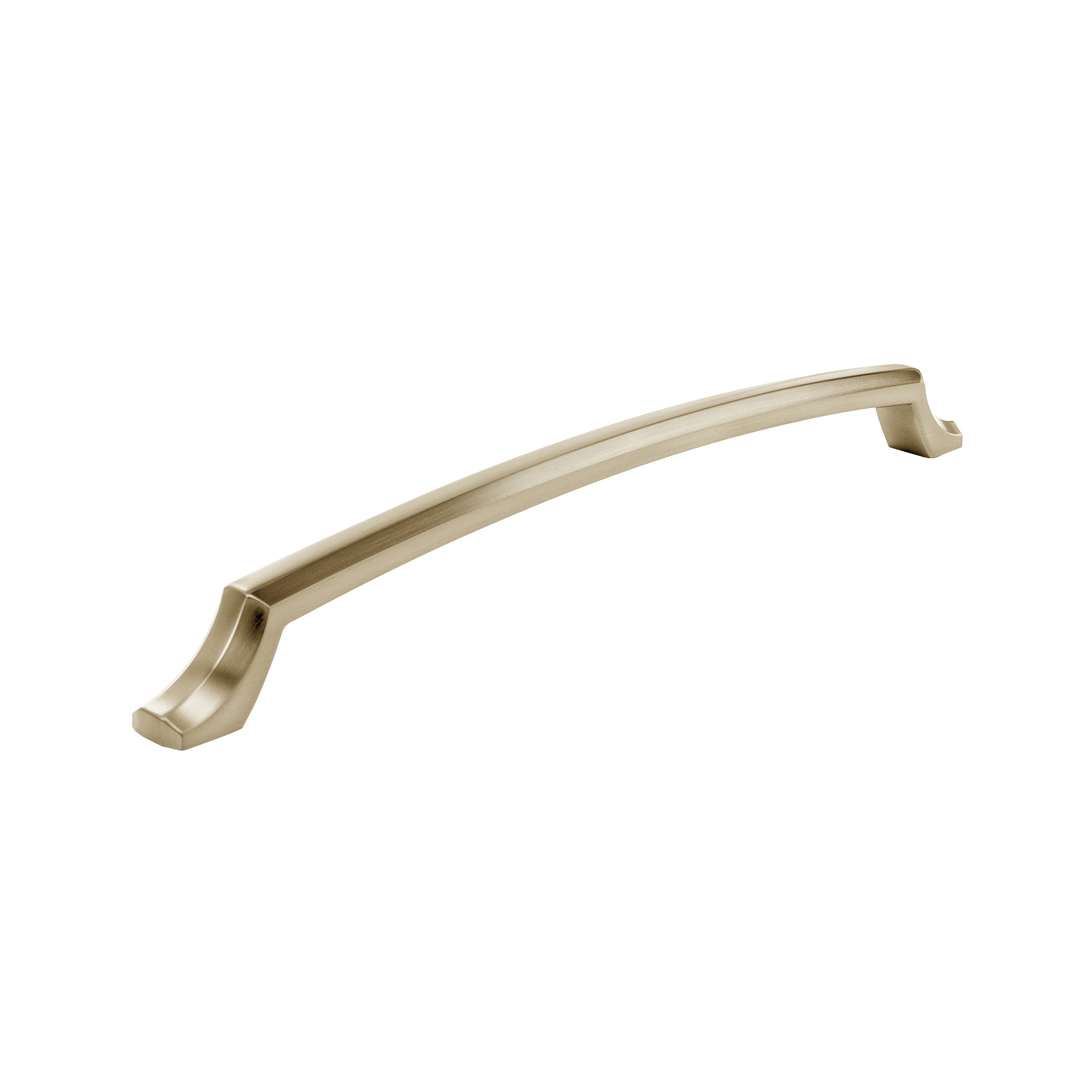 Bellamy 11-5/16 inch (288mm) Center-to-Center Golden Champagne Cabinet Pull