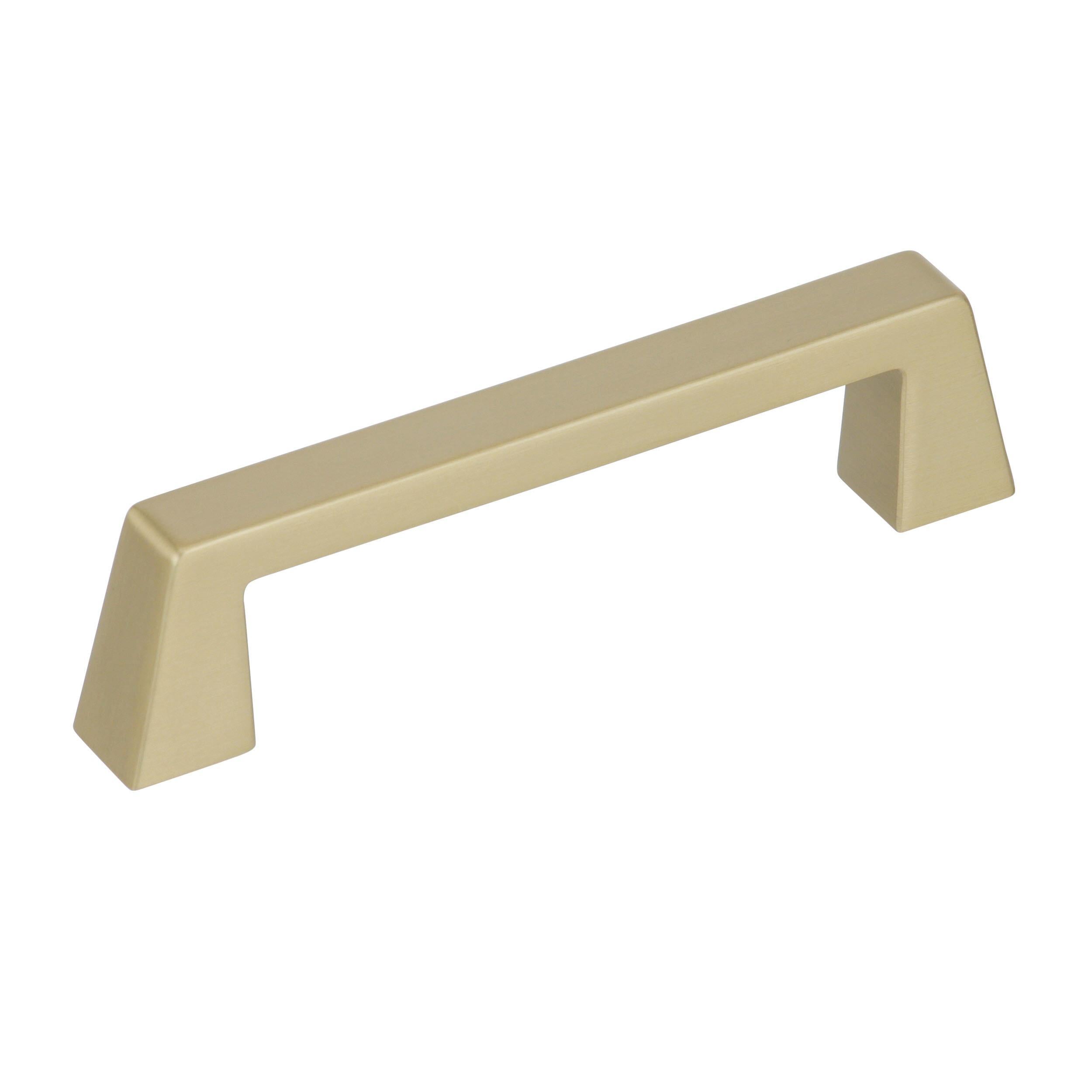 Blackrock 3-3/4 inch (96mm) Center-to-Center Golden Champagne Cabinet Pull