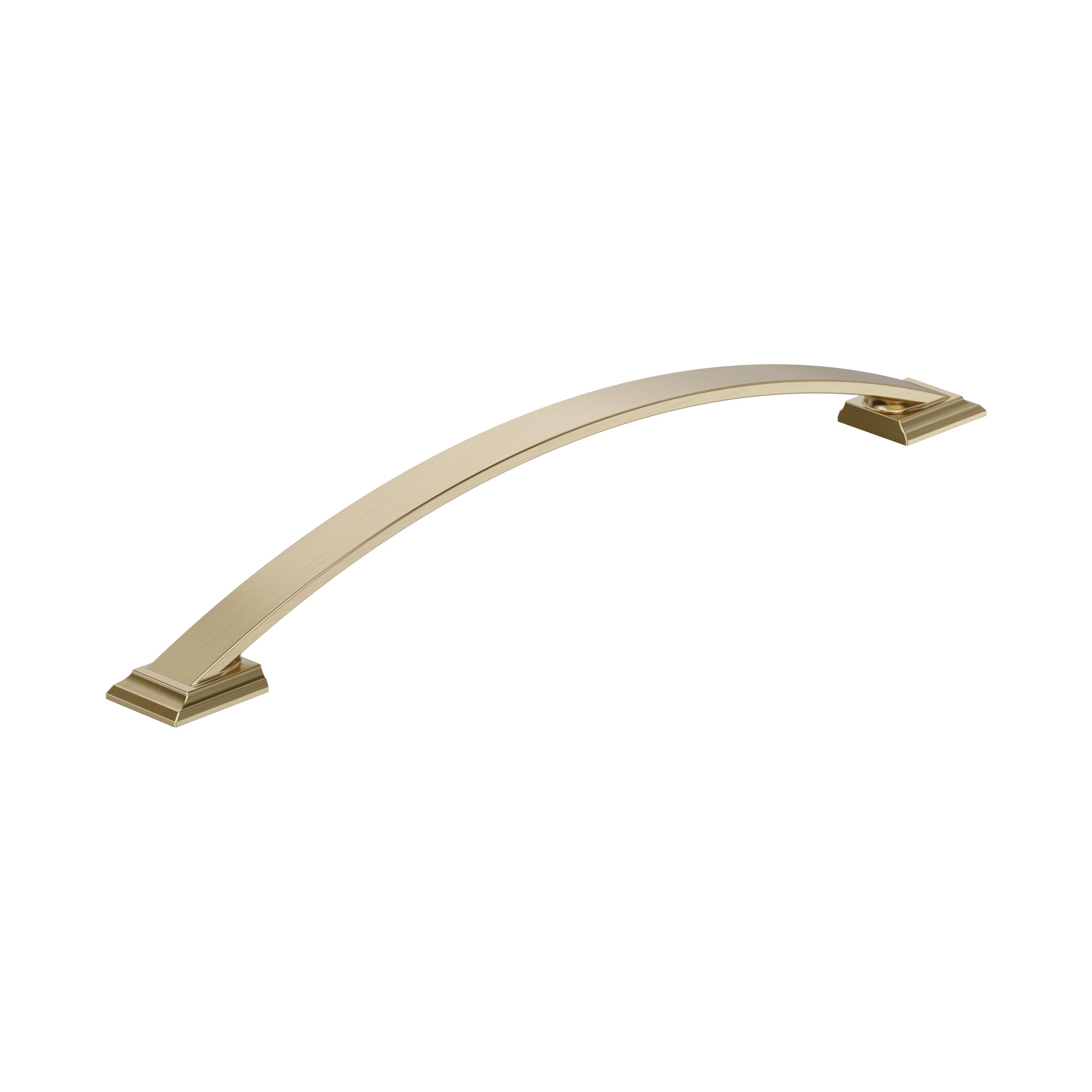 Candler 10-1/16 inch (256mm) Center-to-Center Golden Champagne Cabinet Pull