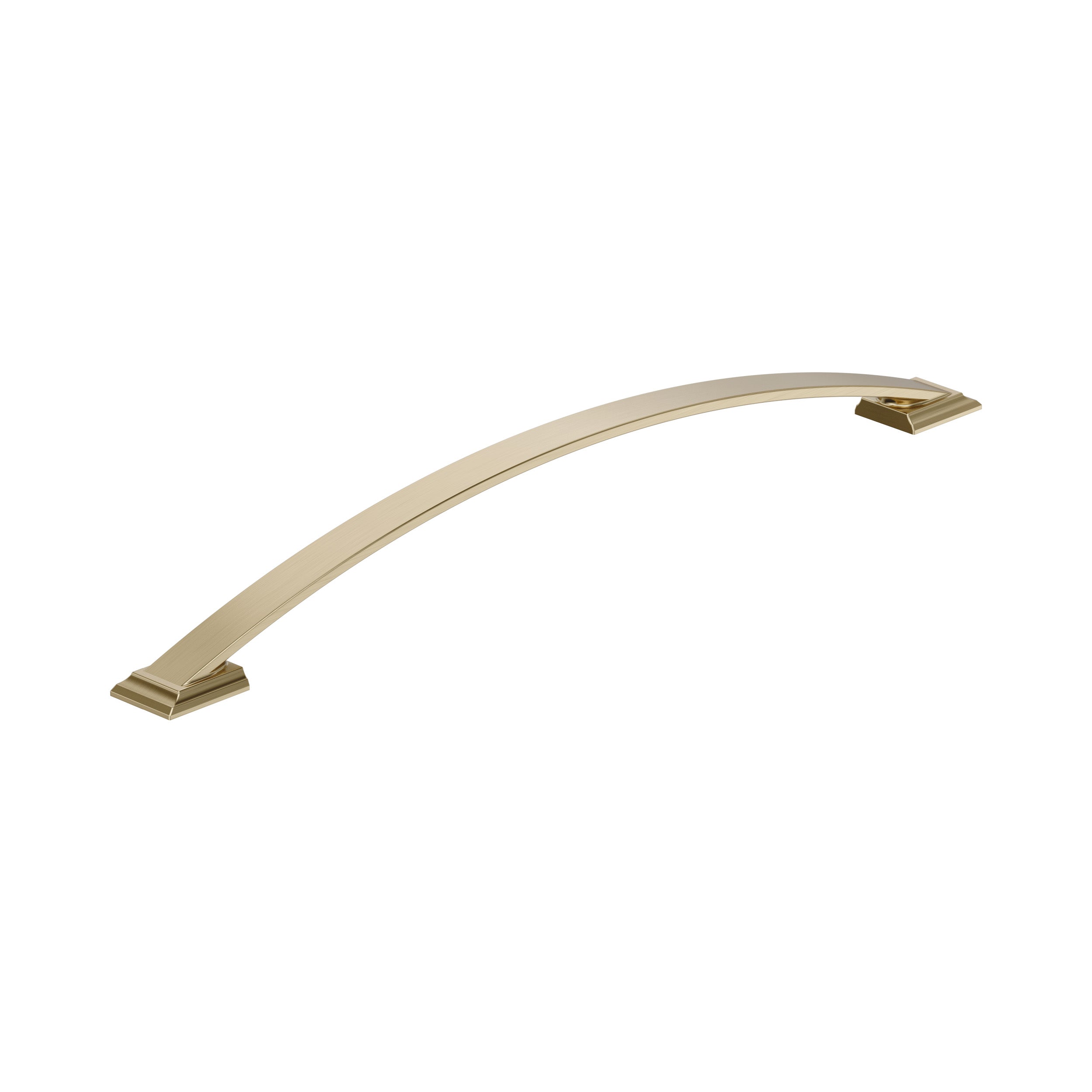 Candler 12-5/8 inch (320mm) Center-to-Center Golden Champagne Cabinet Pull